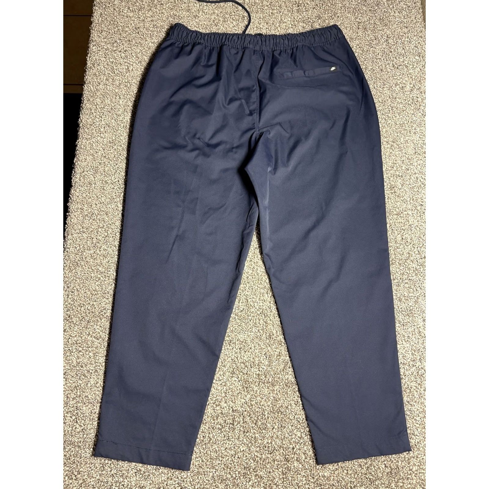 Nike Nike Sportswear Woven Pants Mens XL Navy Tapered Leg Unlined HJ1997-451 Size US 36 / EU 52 - 2 Thumbnail
