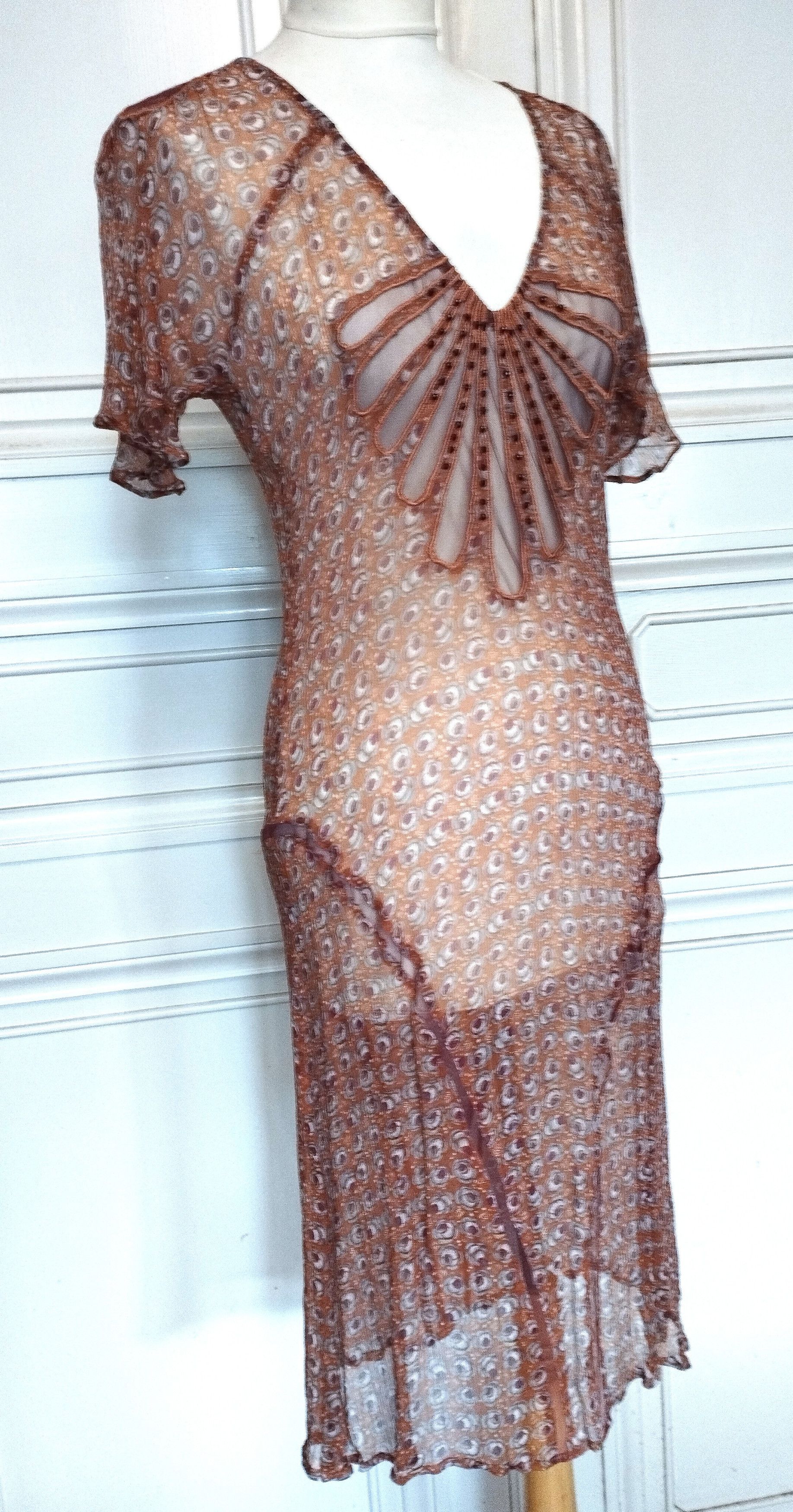 Antik Batik Antik Batik Robe Voile Soie TS/M Size S / US 4 / IT 40 - 2 Thumbnail
