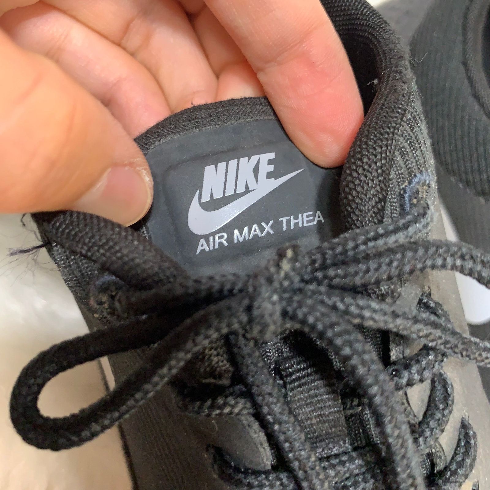 Nike Nike Air Max Thea Women's Black Athletic Shoes Size 7 Size US 7 / IT 37 - 5 Thumbnail