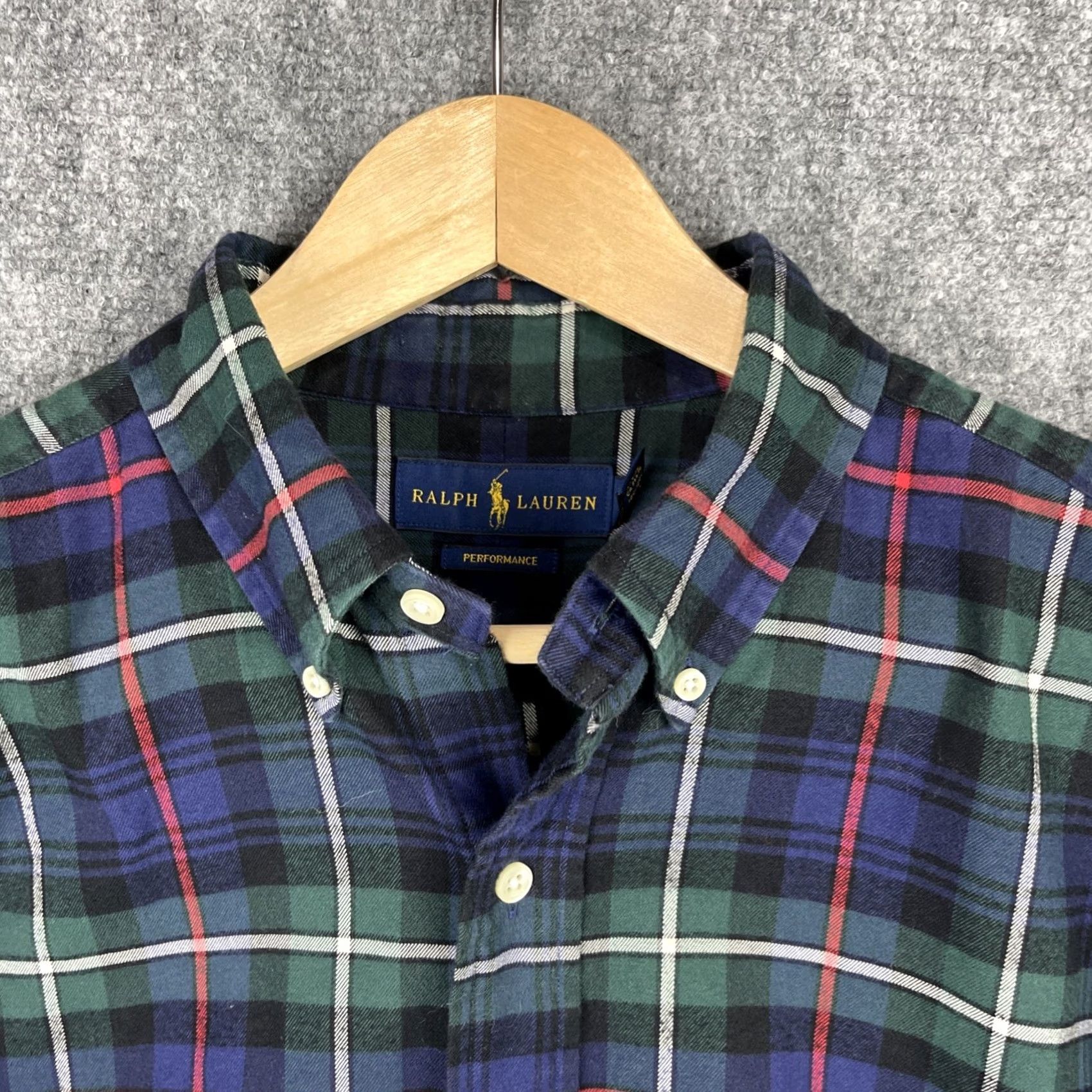 Ralph Lauren Ralph Lauren Shirt Mens Large Tall Blue Performance Button Down Long Sleeve Size US L / EU 52-54 / 3 - 3 Thumbnail