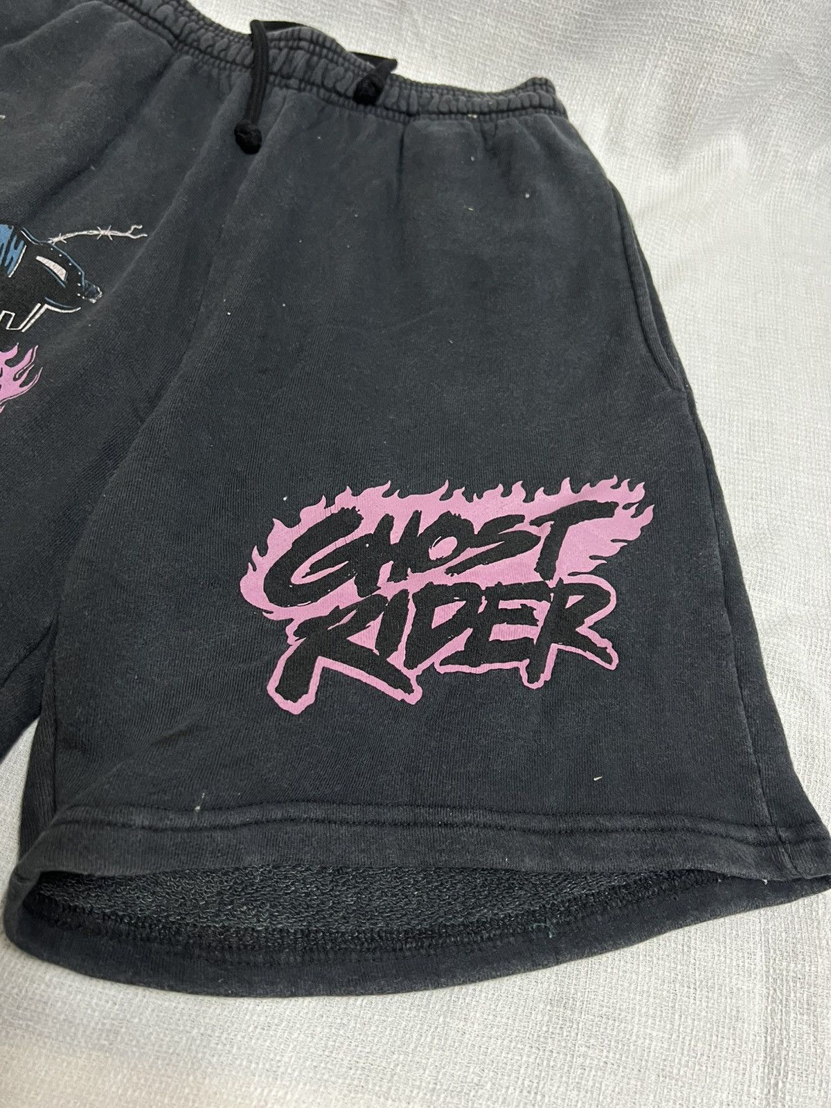 Warren Lotas 🔥HOT DROPS🔥WARREN LOTAS GHOST RIDER SWEAT SHORT Size US 28 / EU 44 - 3 Thumbnail