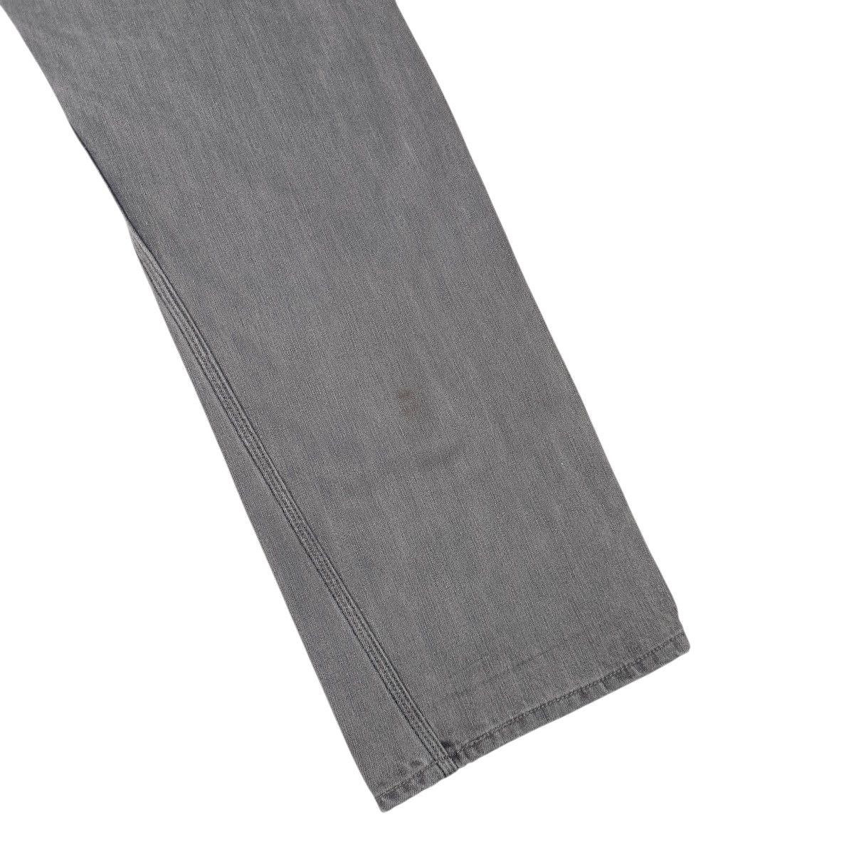 Levi's Levi's 514 Slim Straight Jeans Mens 36x34 Gray Wash Red Tab Size US 36 / EU 52 - 3 Thumbnail