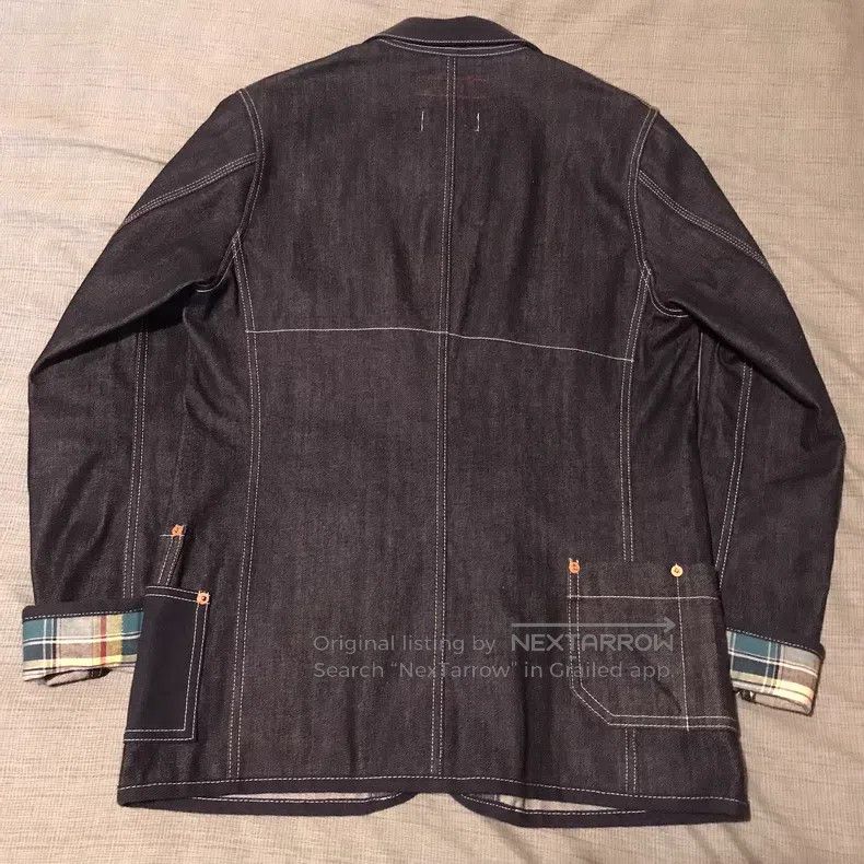 Junya Watanabe Junya Watanabe Denim mixed jacket Size S / US 4 / IT 40 - 2 Thumbnail