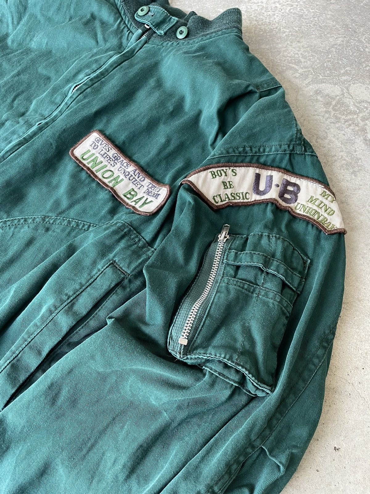 Japanese Brand Vintage Union Bay Bomber Jacket Size US M / EU 48-50 / 2 - 2 Thumbnail