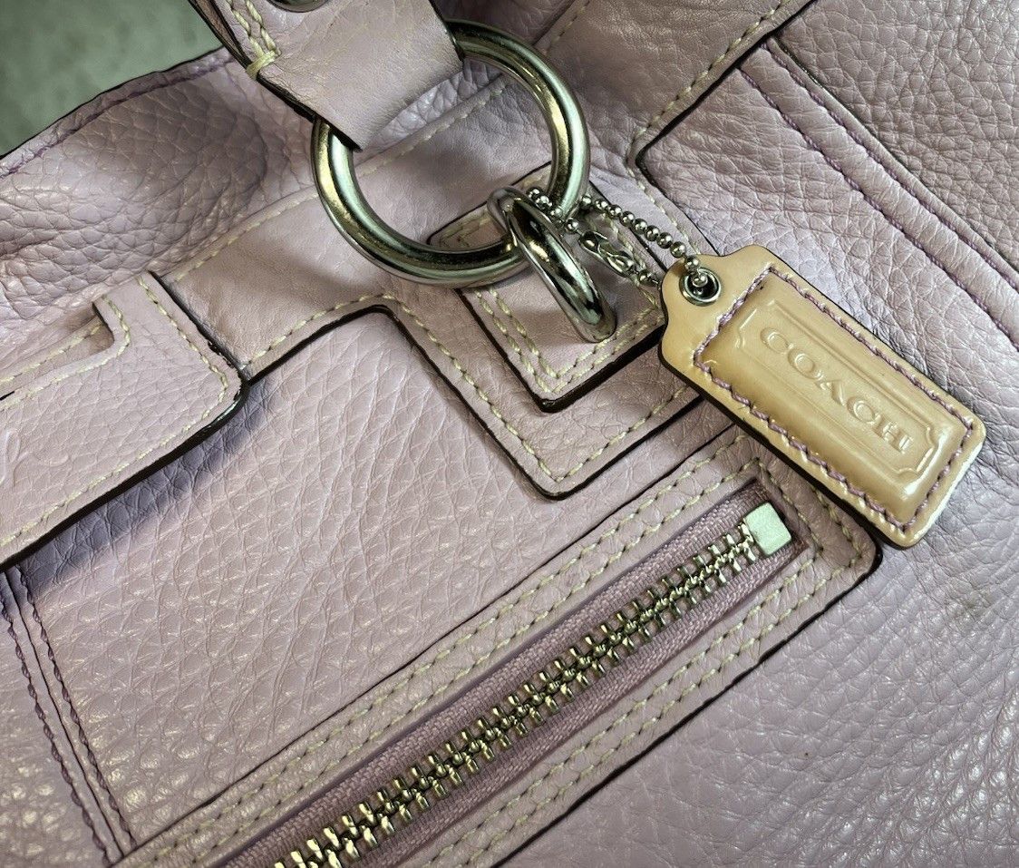 Coach Vintage Coach Penelope Crossbody Lilac Purple Leather Bag Size ONE SIZE - 7 Thumbnail