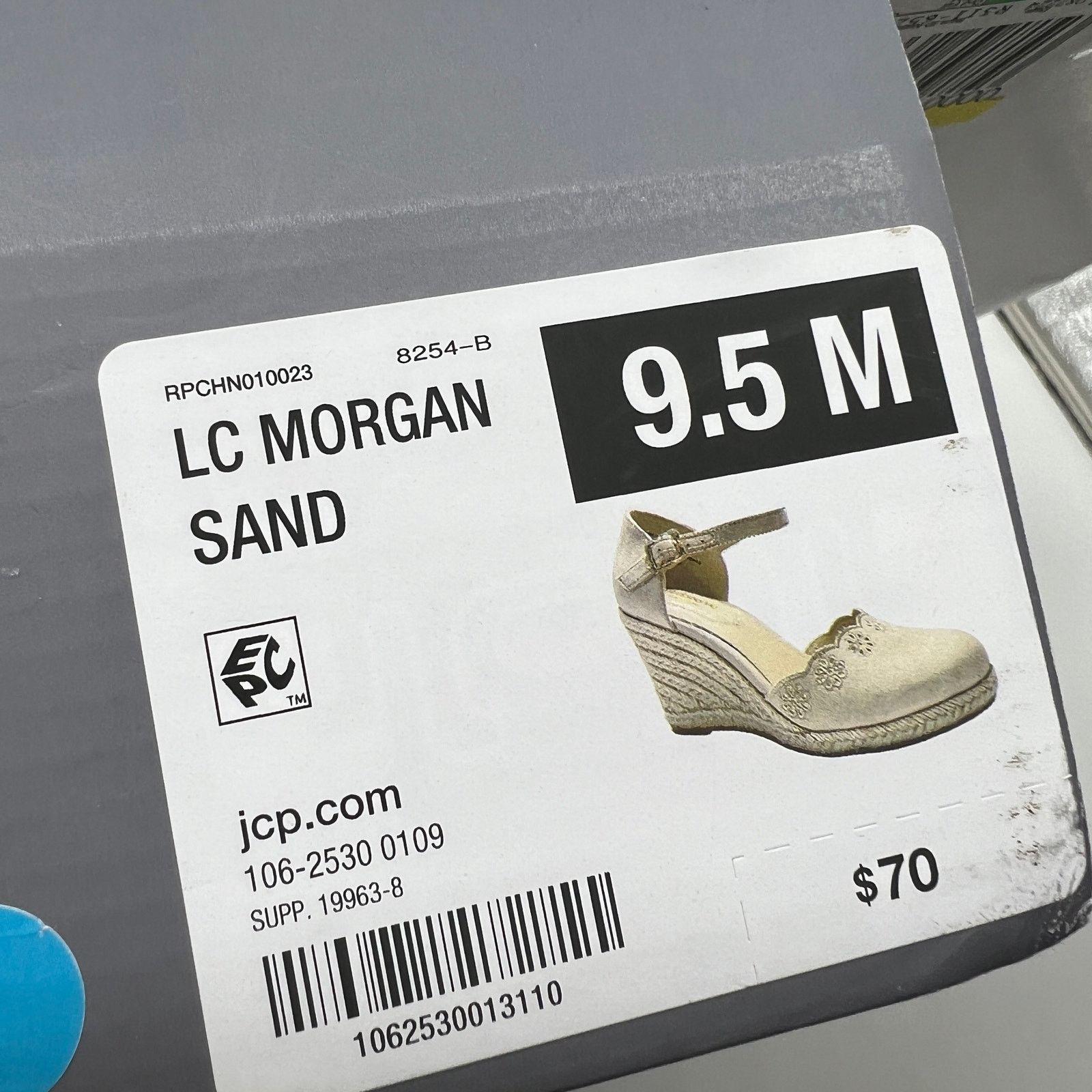 Other Liz Claiborne Morgan Women's Wedge Heels Cream Sand Size 9.5 Size US 9.5 / IT 39.5 - 14 Thumbnail