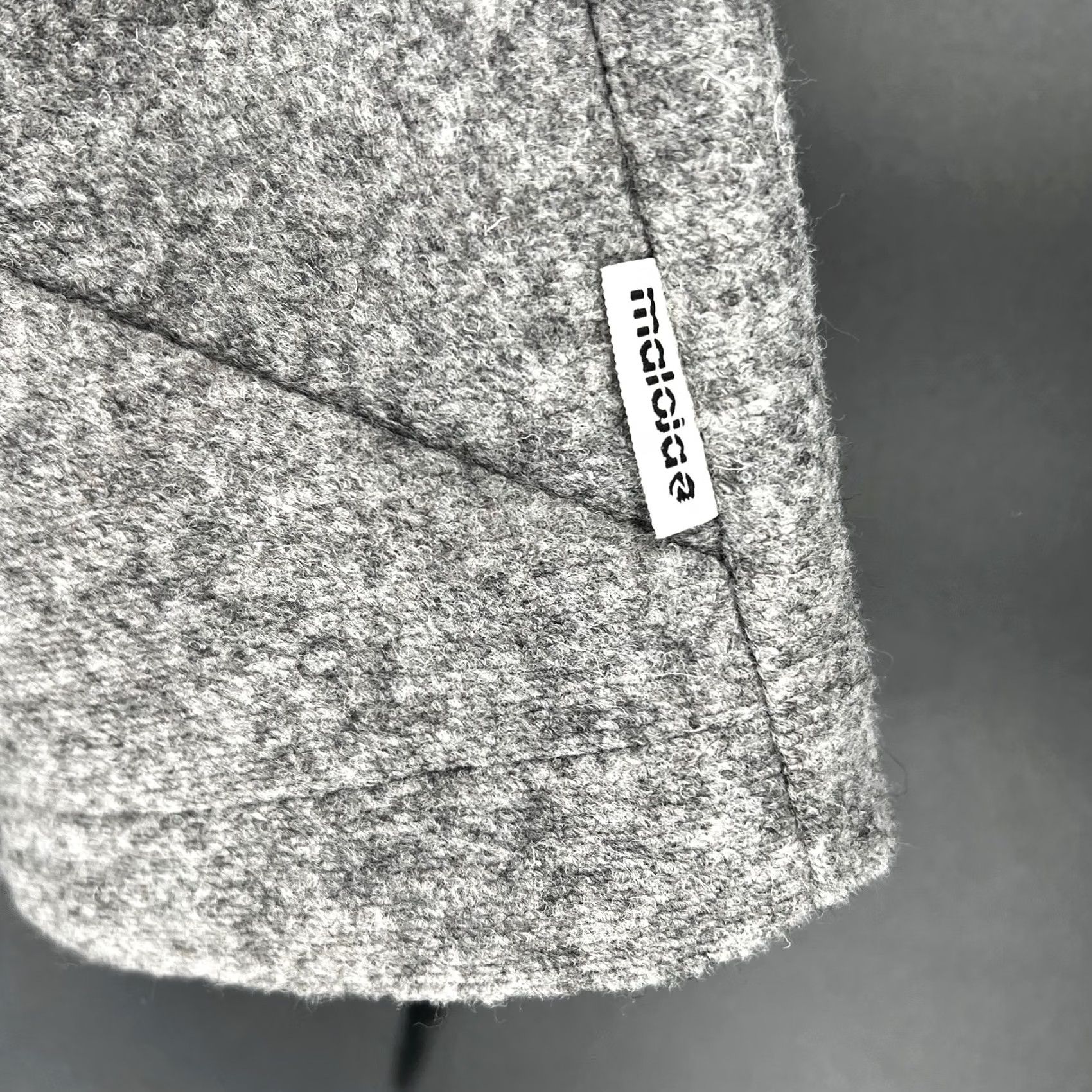 Vintage Maloja Mens Wool Hooded Full Zip Jacket XL Gray Windbreaker Mens Size US XL / EU 56 / 4 - 7 Thumbnail