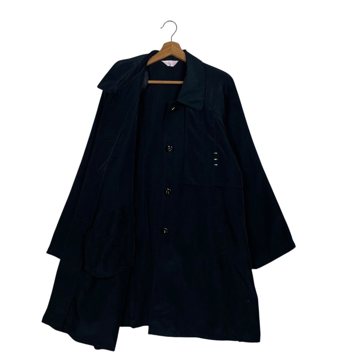 Japanese Brand Japanese Brand Women Black Coat Size L / US 10 / IT 46 - 9 Thumbnail