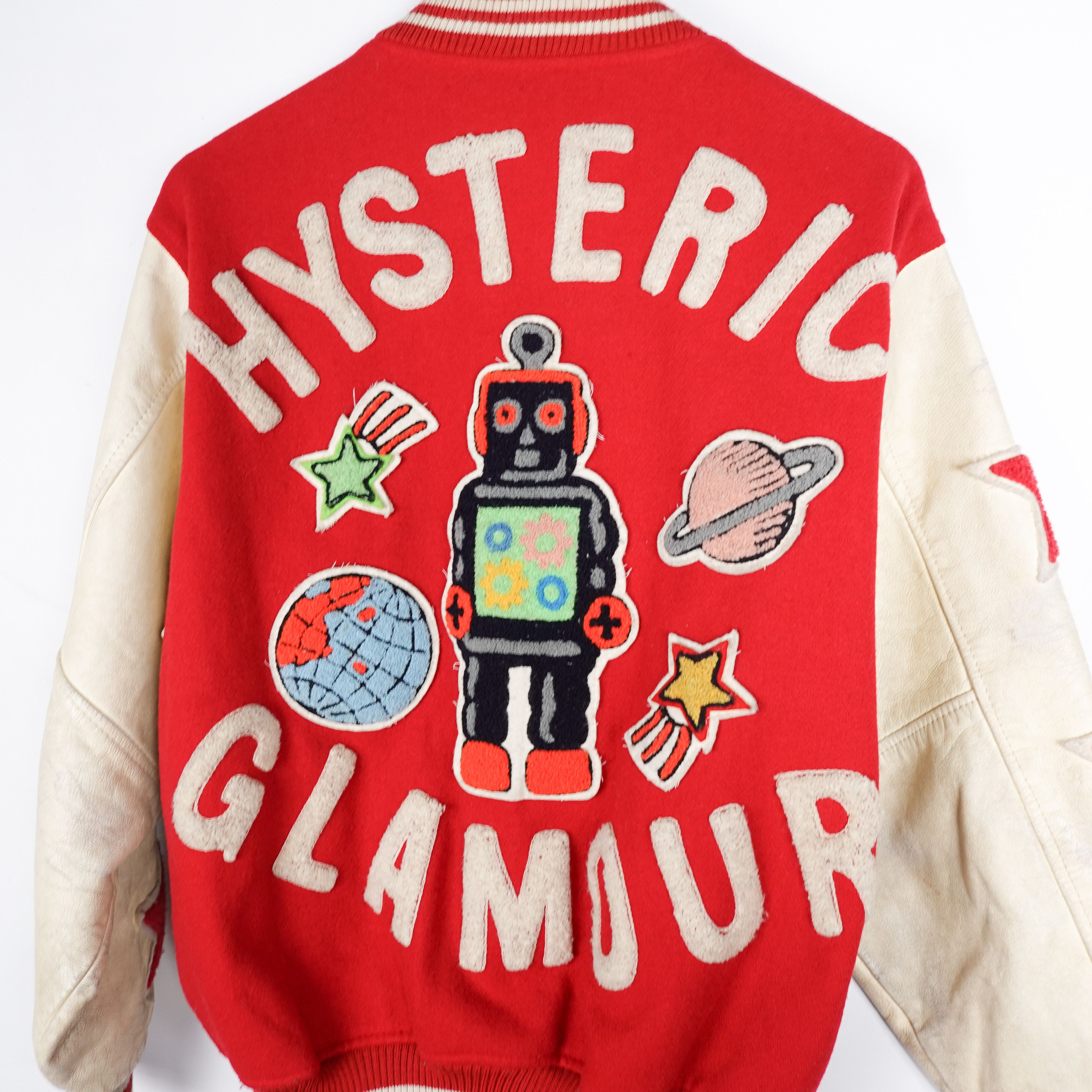 Hysteric Glamour Hysteric Glamour Toy Robot Letterman Jacket - Size L Size US L / EU 52-54 / 3 - 2 Thumbnail