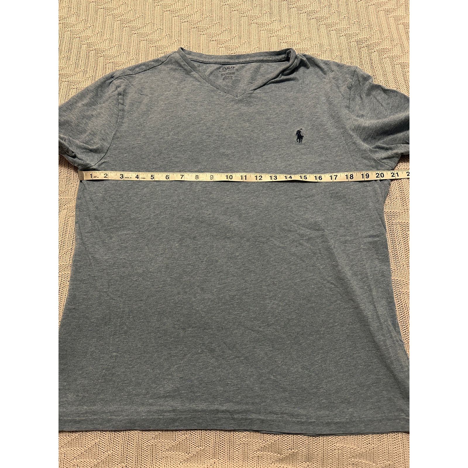 Polo Ralph Lauren Polo Ralph Lauren blue short sleeve tee size M Size US M / EU 48-50 / 2 - 6 Thumbnail