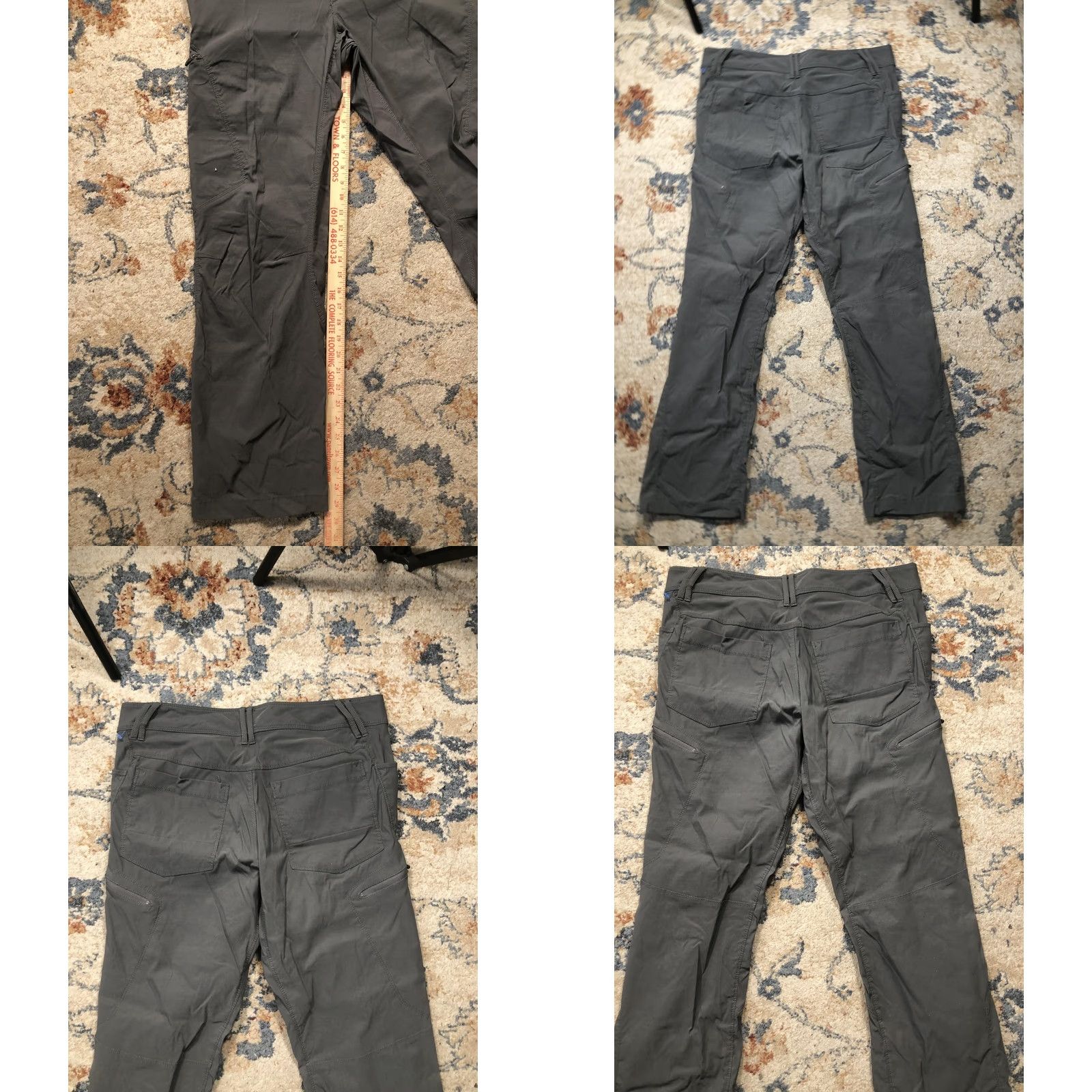 Eddie Bauer VINTAGE? No. Eddie Bauer First Ascent Pants Mens 32x30 Gray Hiking Climbing Outdoors Size US 32 / EU 48 - 8 Thumbnail