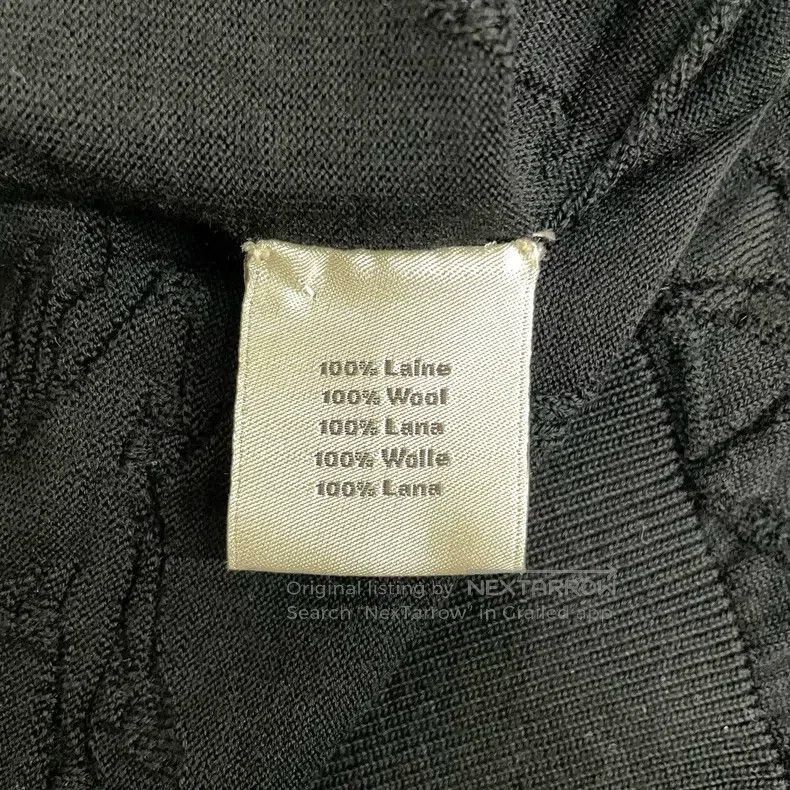 Hermes Hermes Sculpted Jacquard Turtleneck Sweater Size US XL / EU 56 / 4 - 4 Thumbnail