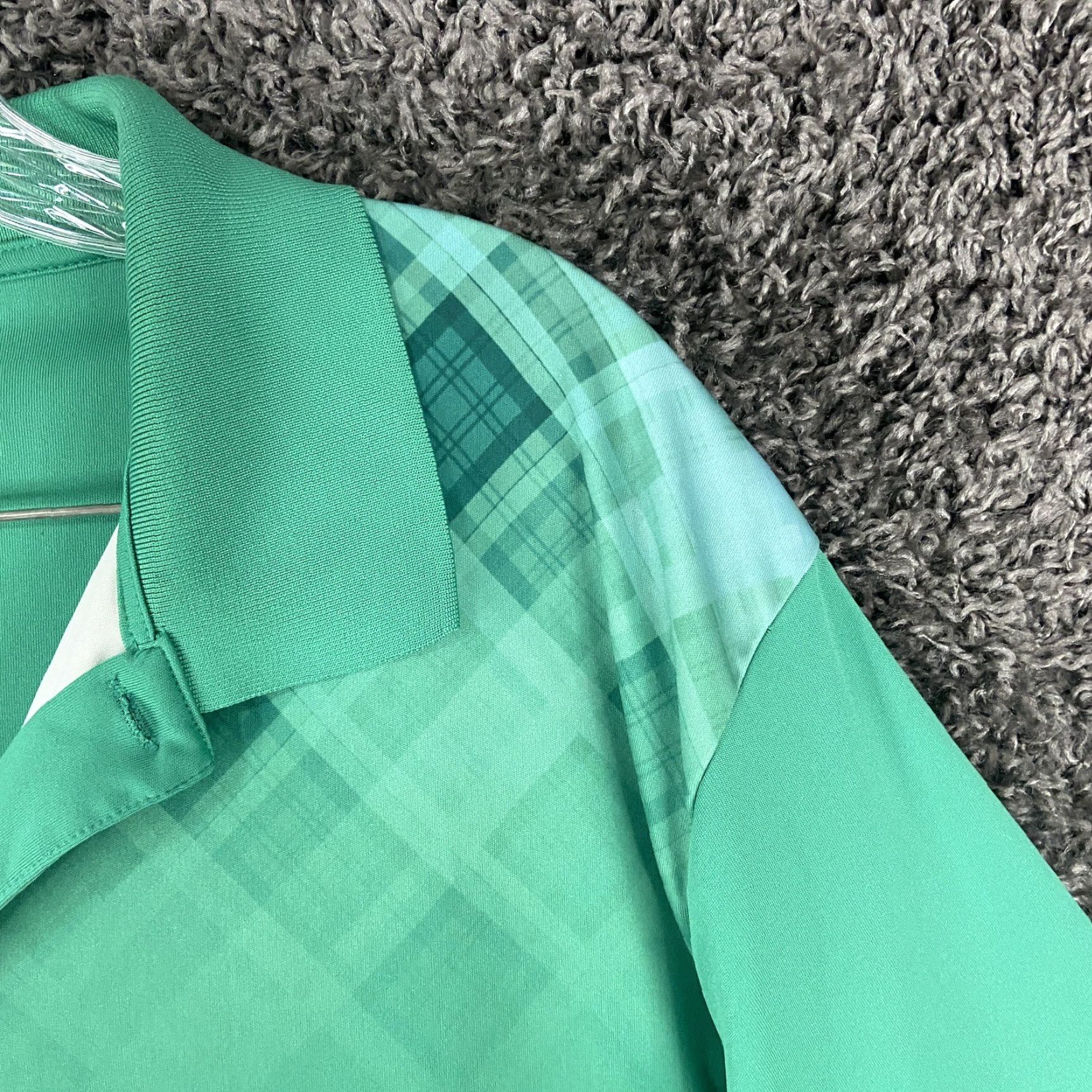 Hogan BEN HOGAN Performance Polo Shirt Plaid Green Men’s XL Size US XL / EU 56 / 4 - 5 Thumbnail