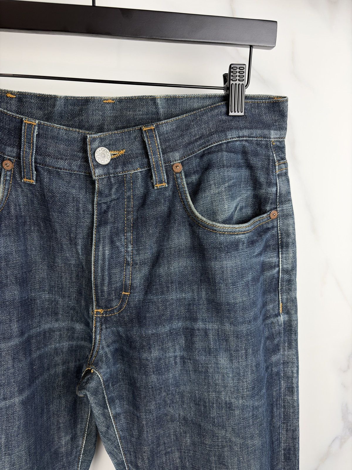 Gucci Gucci Tom Ford Flared Indigo Denim Jeans Vintage Size US 30 / EU 46 - 2 Thumbnail