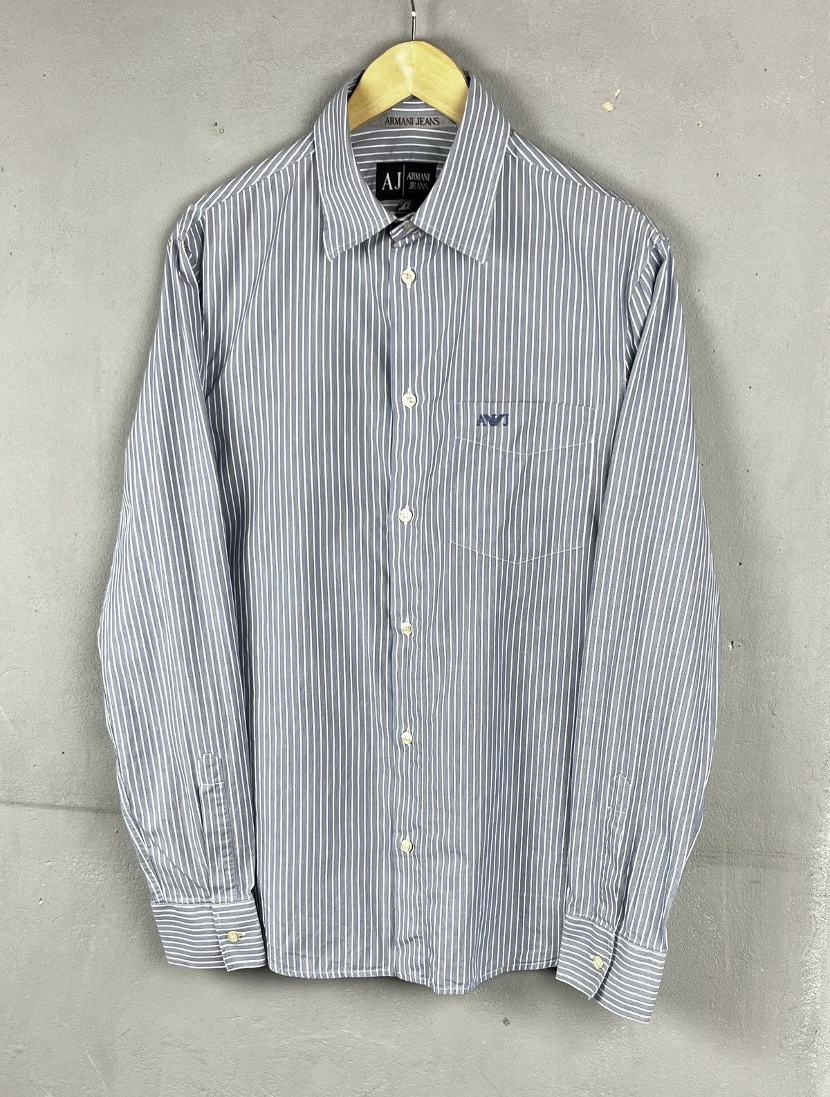 Armani Armani jeans button shirt vintage Size US M / EU 48-50 / 2 - 1 Thumbnail