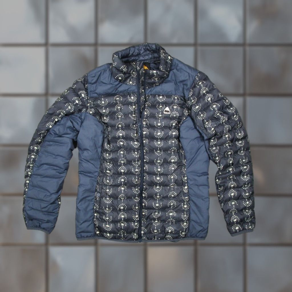 Burton BURTON Jacket Women Large Blue Dhaka Living Lining Puffer Full Zip Gorpcore Size L / US 10 / IT 46 - 1 Thumbnail
