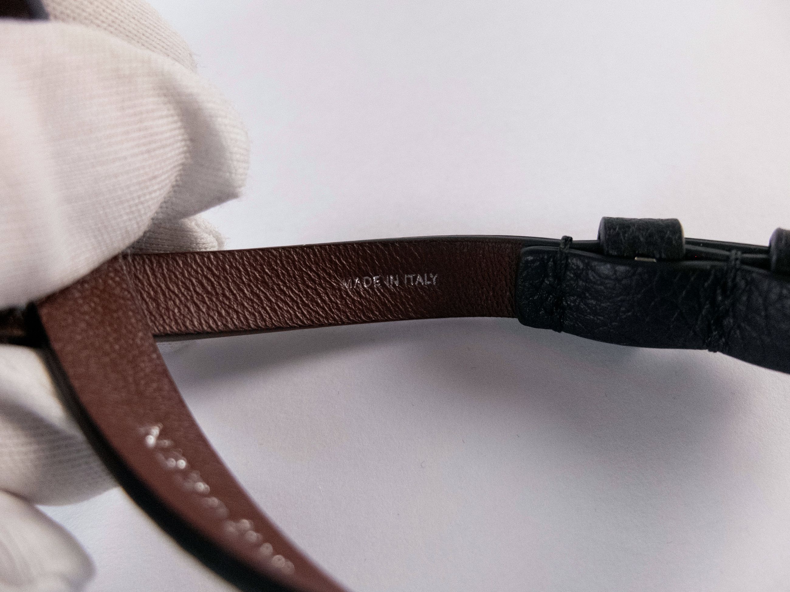 Alexander McQueen ALEXANDER MCQUEEN black T-bar double wrap leather bracelet Size ONE SIZE - 5 Thumbnail