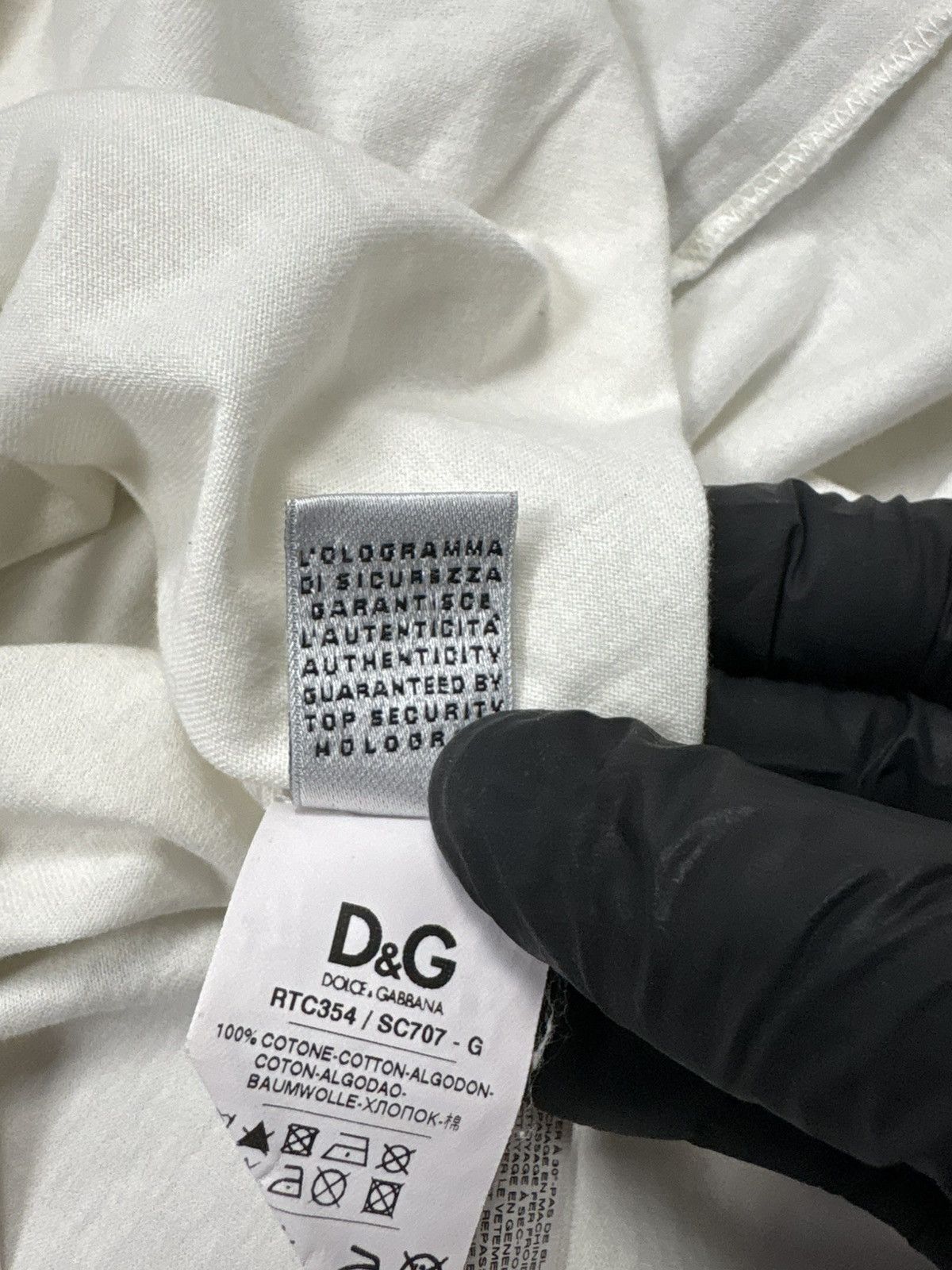 Dolce & Gabbana Vintage Dolce & Gabbana D&G Claudia Schiffer La Lune 18 Tee Size US L / EU 52-54 / 3 - 21 Thumbnail