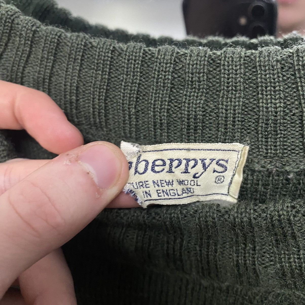 Burberry Vintage Burberry Sweater knit Size US L / EU 52-54 / 3 - 6 Thumbnail