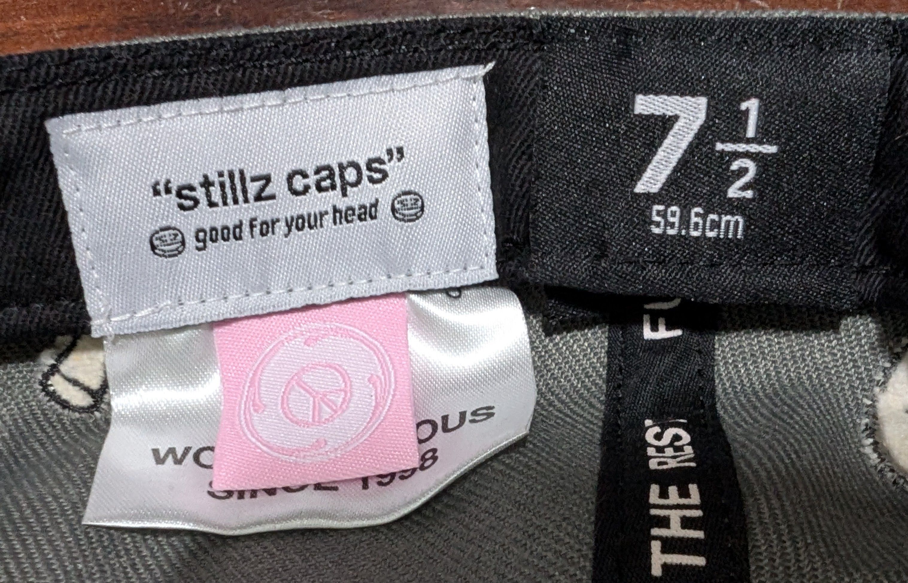 STILLZ Fitted "Staystillz Caps" Gray SIZE 7.5 Size ONE SIZE - 6 Thumbnail