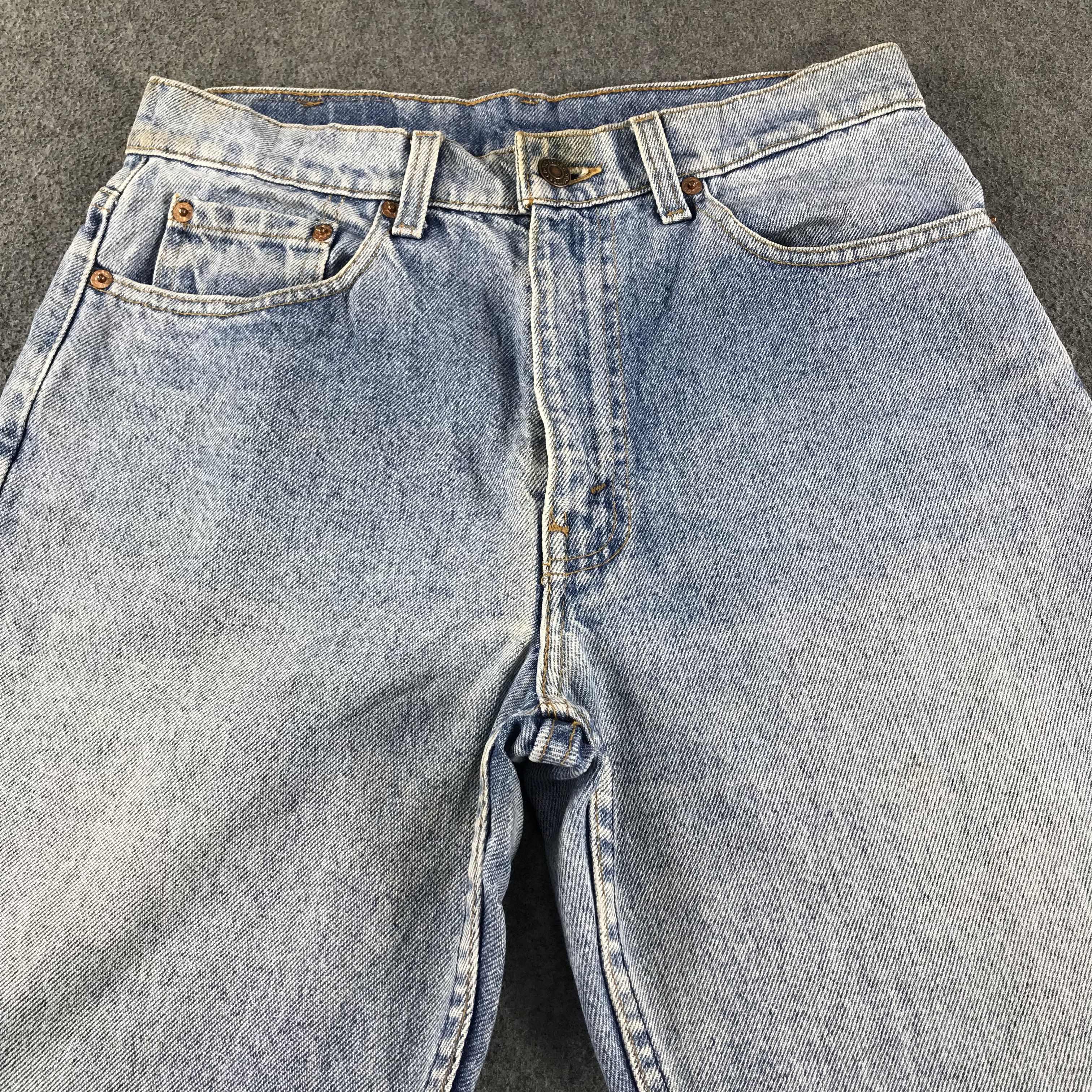 Levi's Vintage Levis 510 Jeans Faded Blue Short Pants KJ3451 Size US 30 / EU 46 - 3 Thumbnail