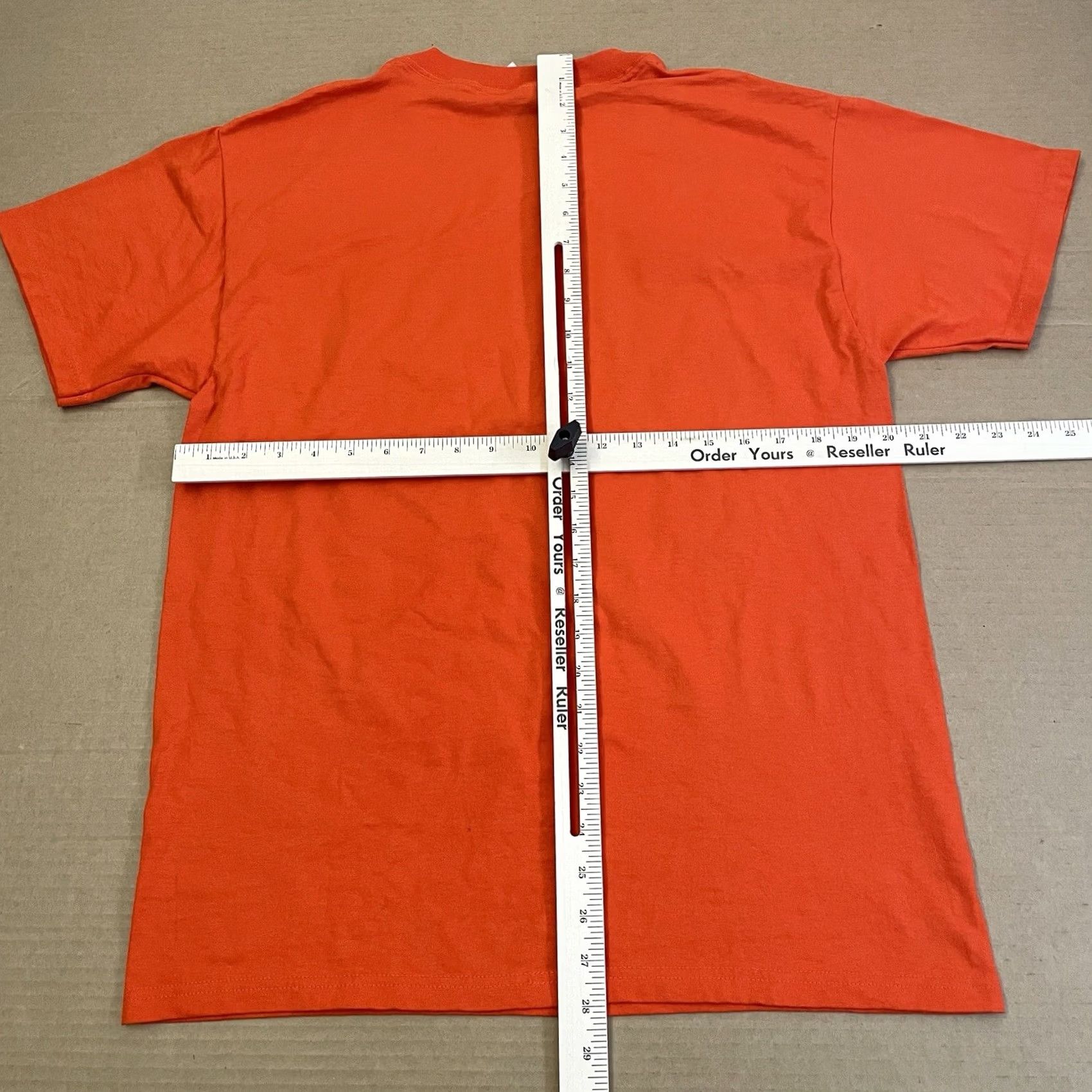 Fruit Of The Loom VINTAGE Nike Shirt Mens Adult Large Orange Inspiration Tower 90s Y2K Branson Missouri 90s USA Football Fanwear T-Shirt Size US L / EU 52-54 / 3 - 6 Thumbnail
