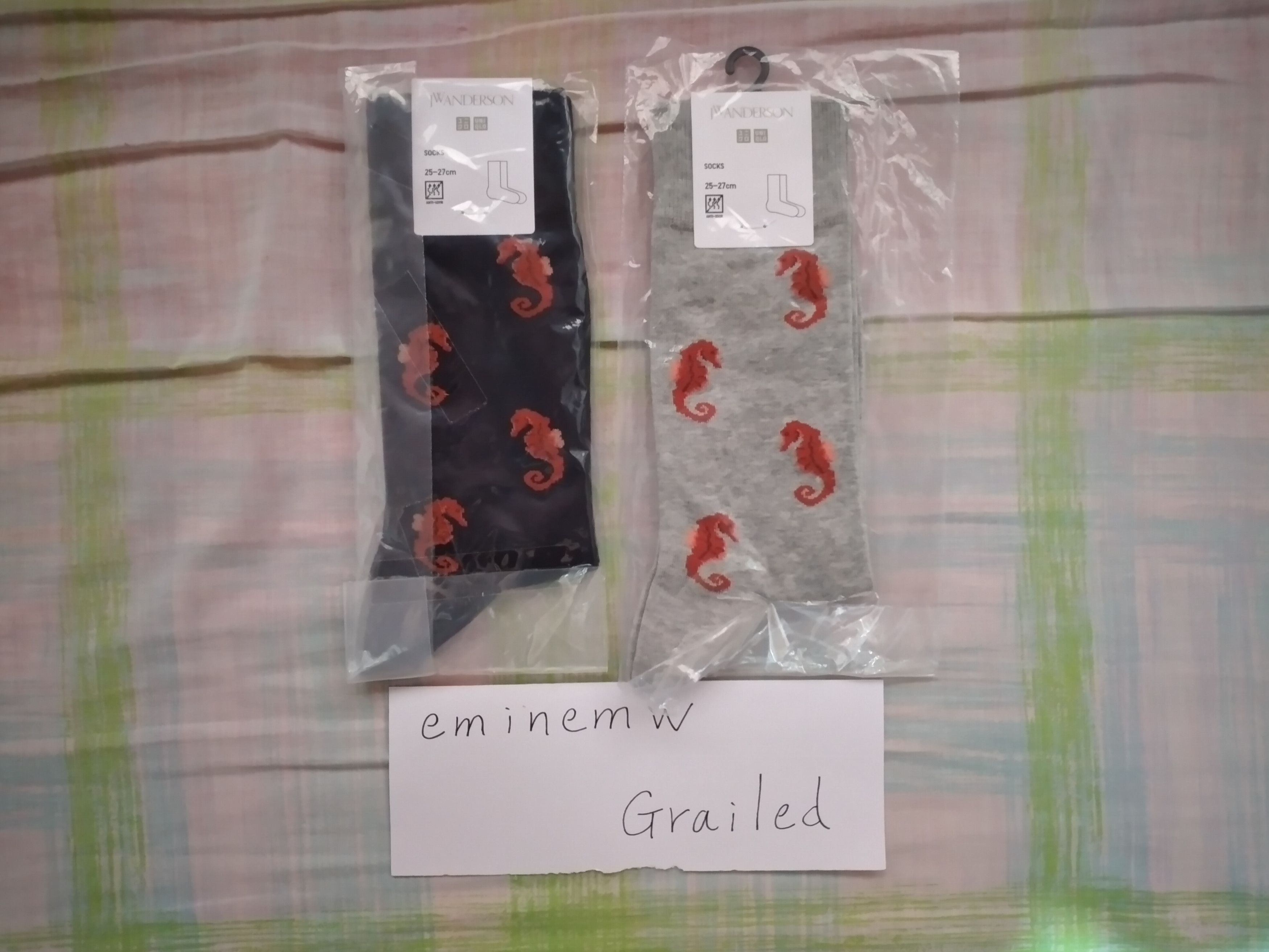 Japanese Brand SIZE 25-27 UNIQLO X J.W.Anderson SOCKS SET Size ONE SIZE - 1 Thumbnail