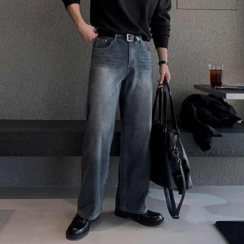 Japanese Brand × Jean Retro loose high street casual jeans Size US 32 / EU 48 - 1 Thumbnail