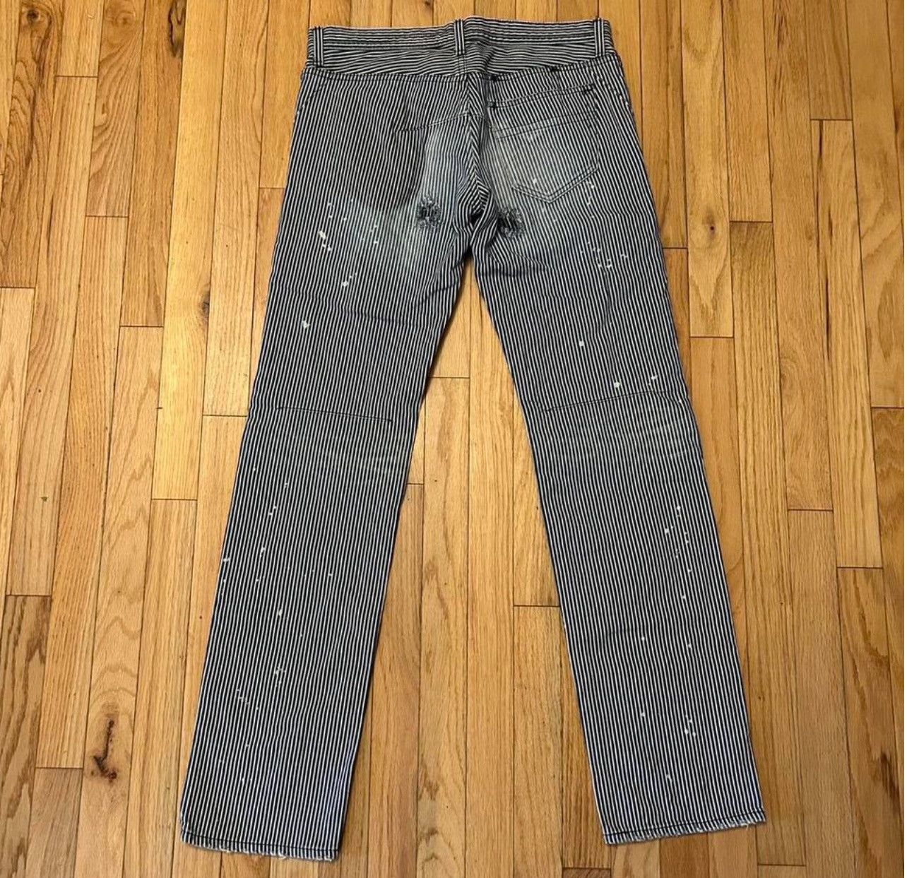 Number (N)ine Number Nine Hickory Distressed Denim Size US 32 / EU 48 - 4 Thumbnail