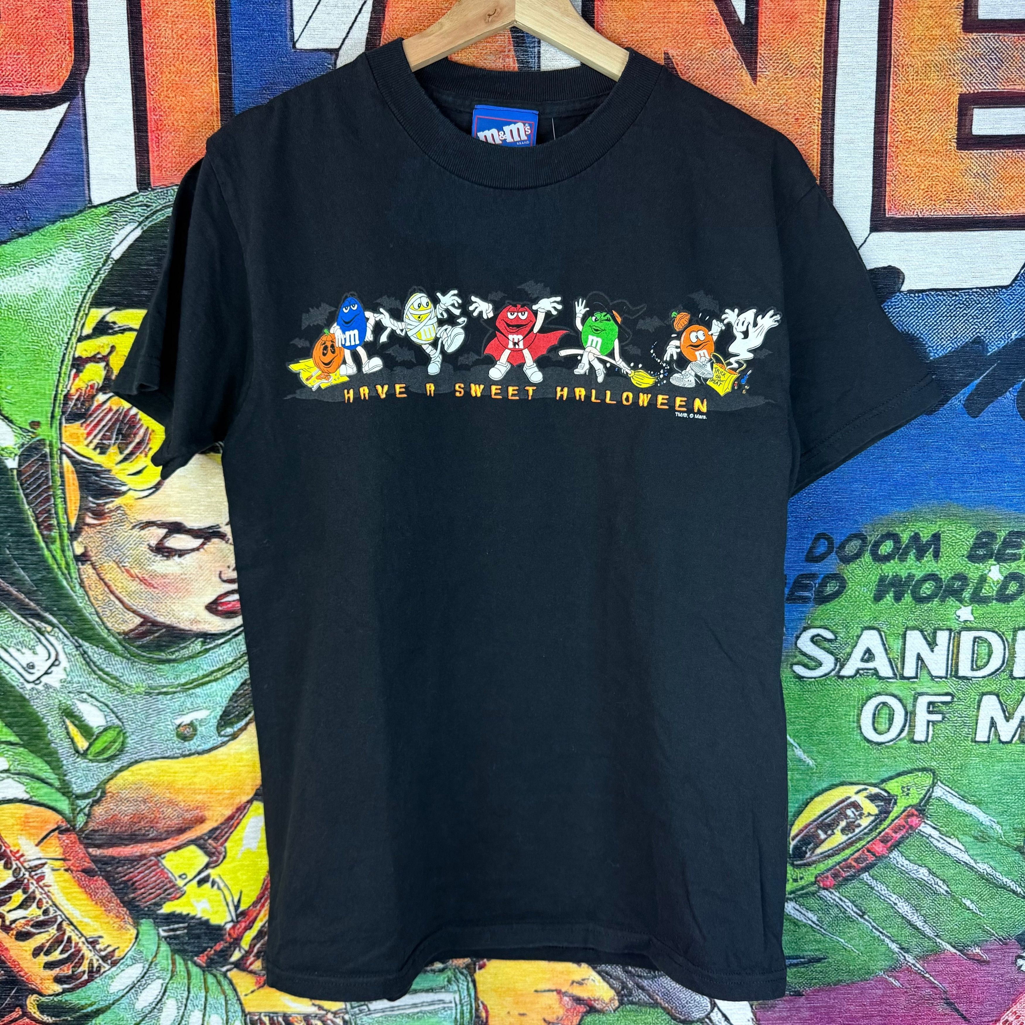Vintage Y2K M&M’S Halloween Graphic Tee Size Medium Size US M / EU 48-50 / 2 - 1 Thumbnail
