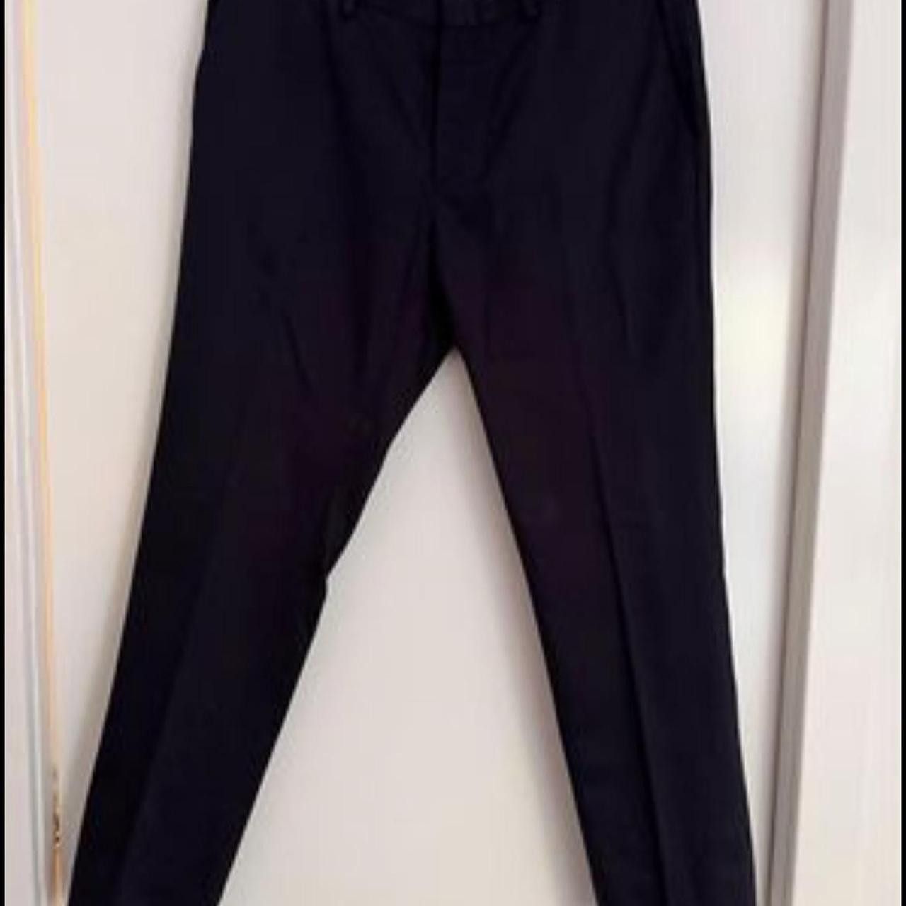 Lanvin Lanvin Men's Navy Trousers Size US 32 / EU 48 - 2 Thumbnail