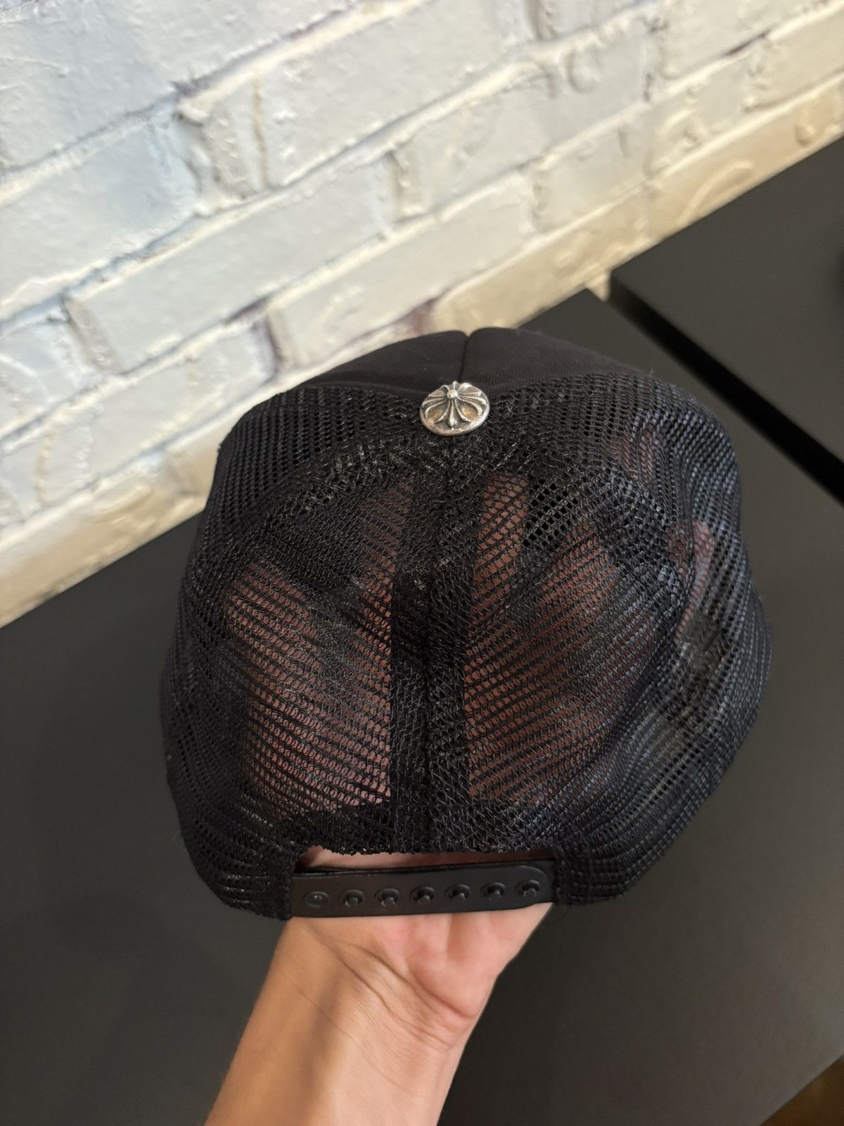 Chrome Hearts Chrome Hearts FOTI Trucker Hat Size ONE SIZE - 4 Thumbnail