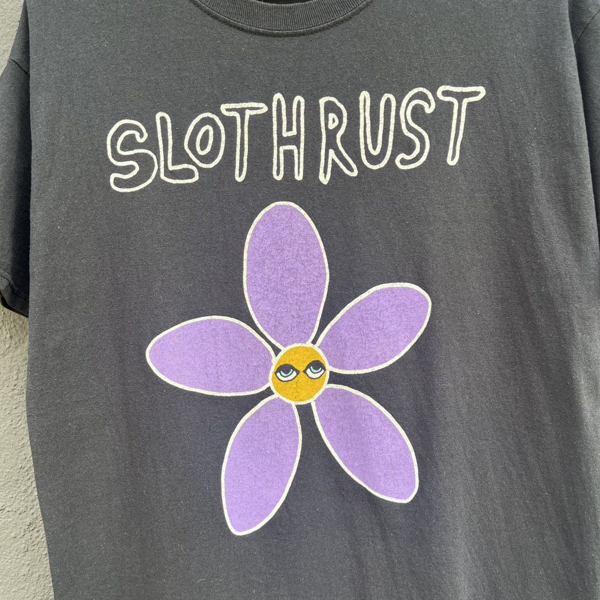 Band Tees Thrashed Faded Vintage Slothrust Alternative Indie Band Tee Size US L / EU 52-54 / 3 - 2 Thumbnail
