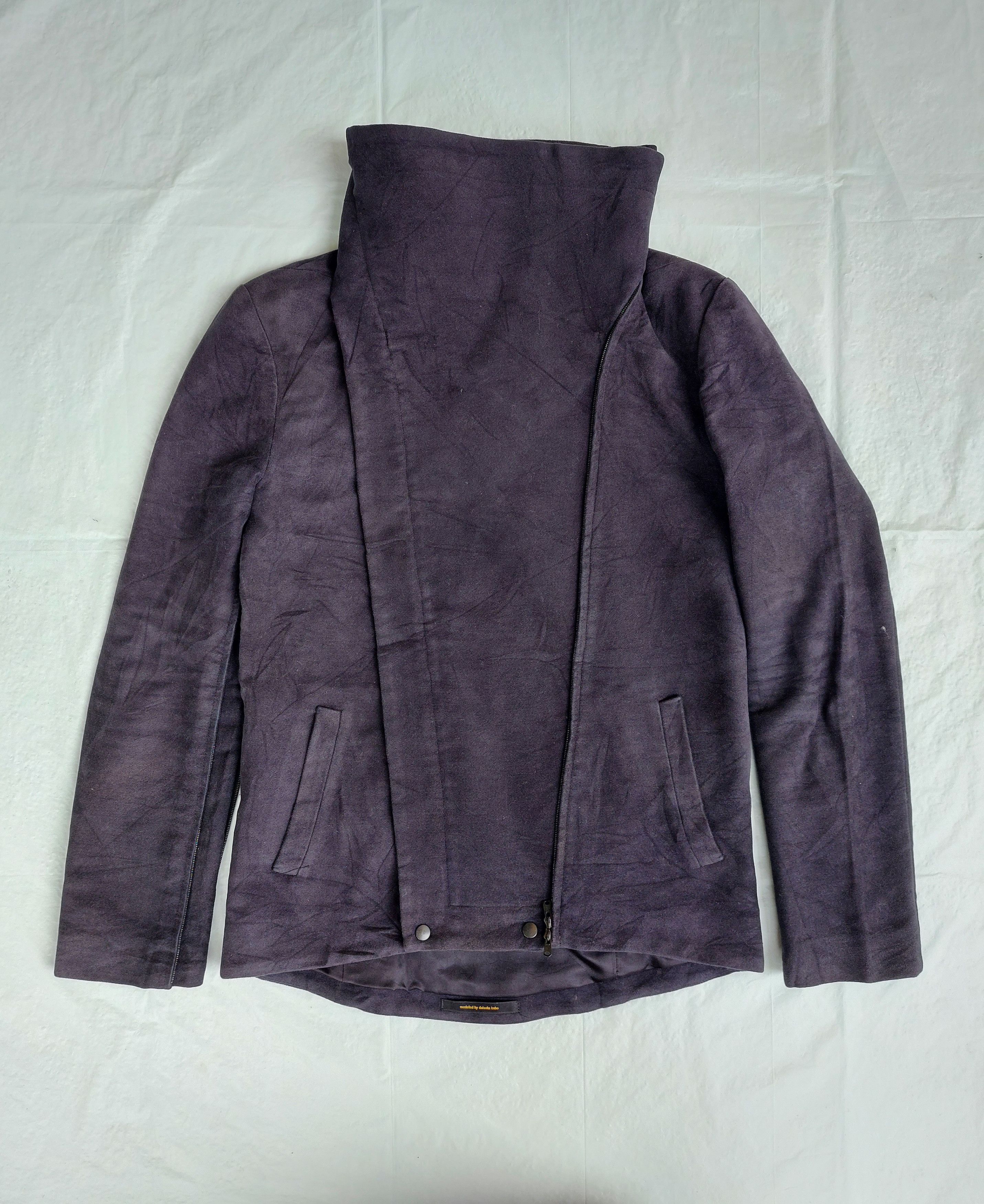 ジャケット・アウター twelve matsumo by ato matsumo rider coat a Ato o Ato Matsumoto Zip blouson jacket modeled by Chika
