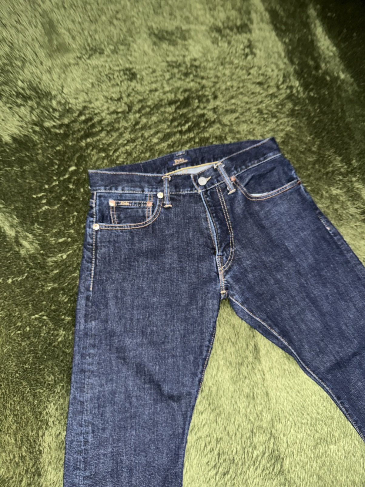 Polo Ralph Lauren [28x30] Polo Ralph Lauren Japan Release Washed Denim Indigo Size US 28 / EU 44 - 5 Thumbnail