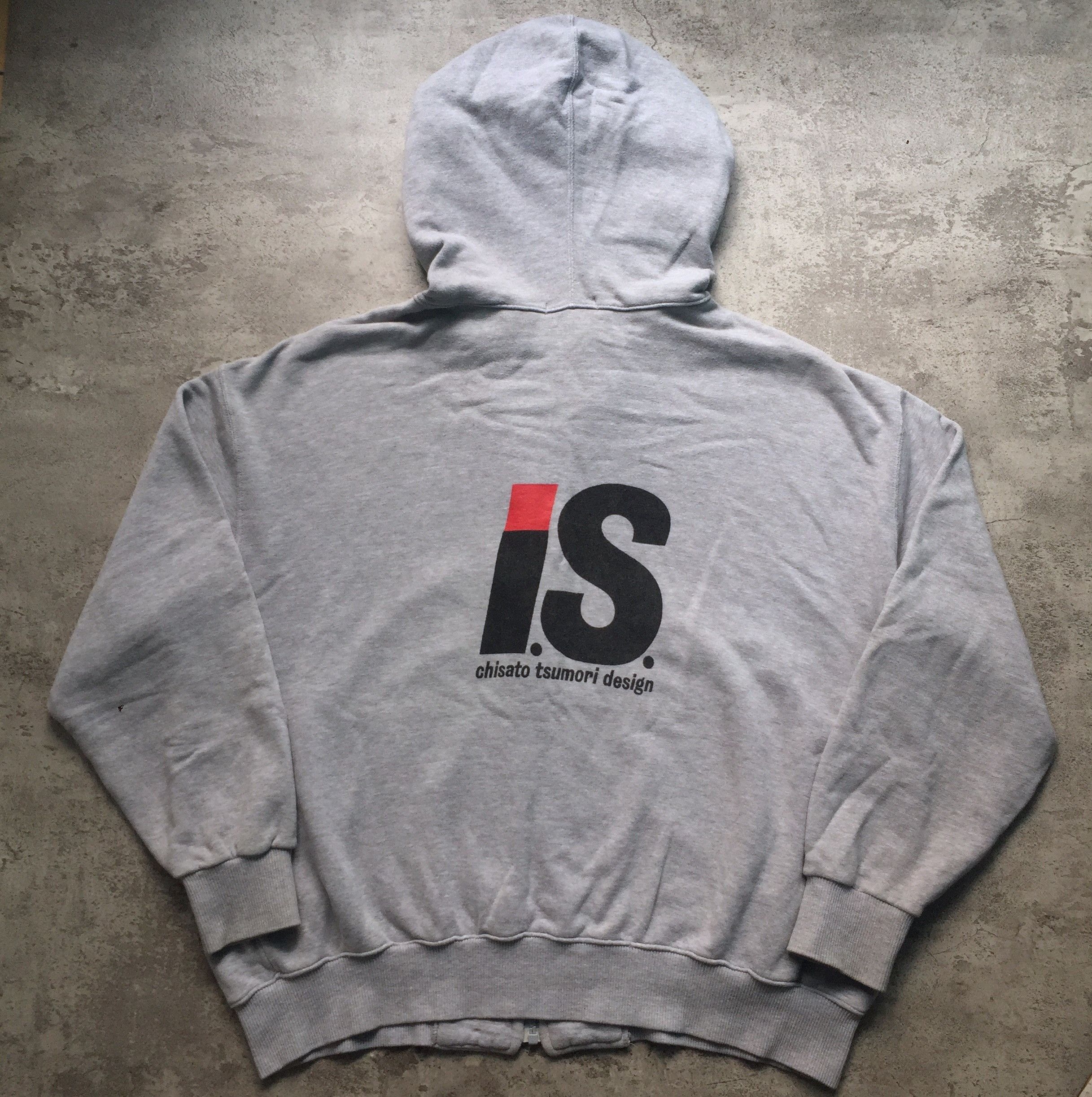 Issey Miyake Archive 80s Issey Miyake Big Logo Hoodies Size 9 Fit M-L Size US L / EU 52-54 / 3 - 5 Thumbnail