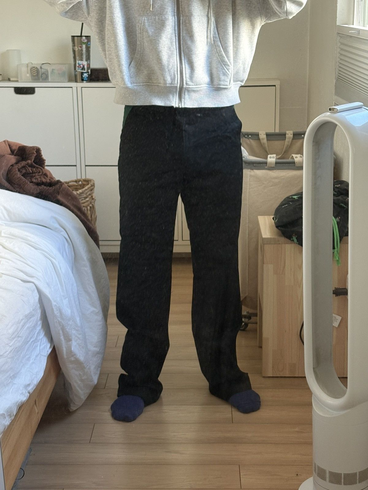 AFFXWRKS AFFIX Reflective Trim Black Twill Trousers Size US 32 / EU 48 - 11 Thumbnail