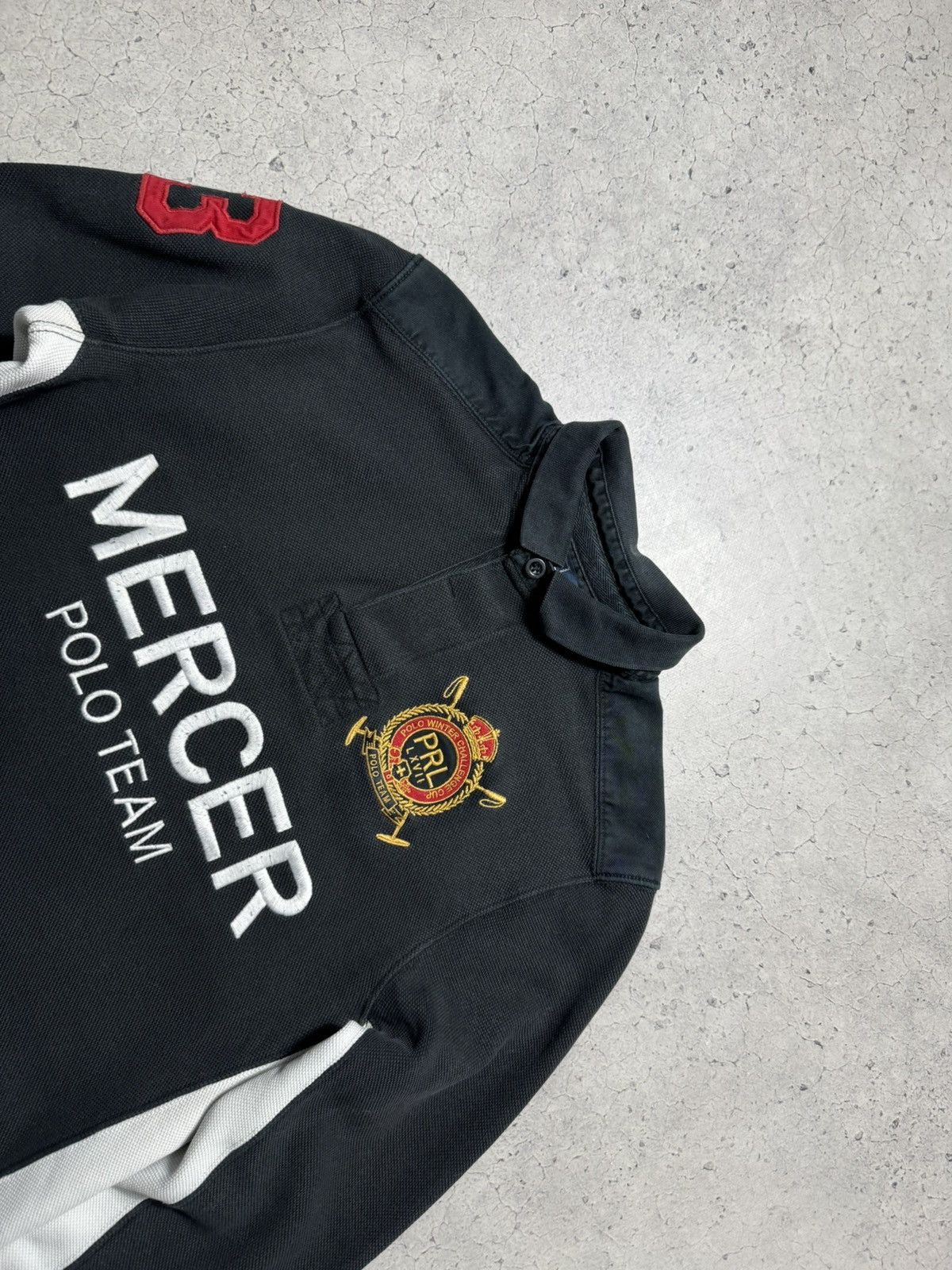 Polo Ralph Lauren Polo Ralph Lauren Mercer Polo Team #3 PRL Rugby Sweatshirt Size US M / EU 48-50 / 2 - 5 Thumbnail