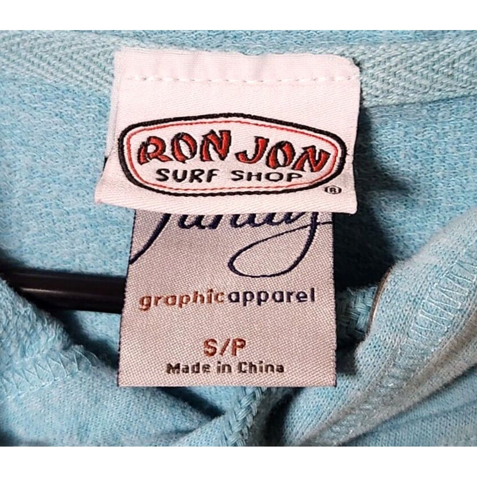 Ron Jon Surf Shop Ron Jon Surf Shop Hoodie Womens S Pullover Long Sleeve Blue Cocoa Beach Sweatshirt Size S / US 4 / IT 40 - 4 Thumbnail