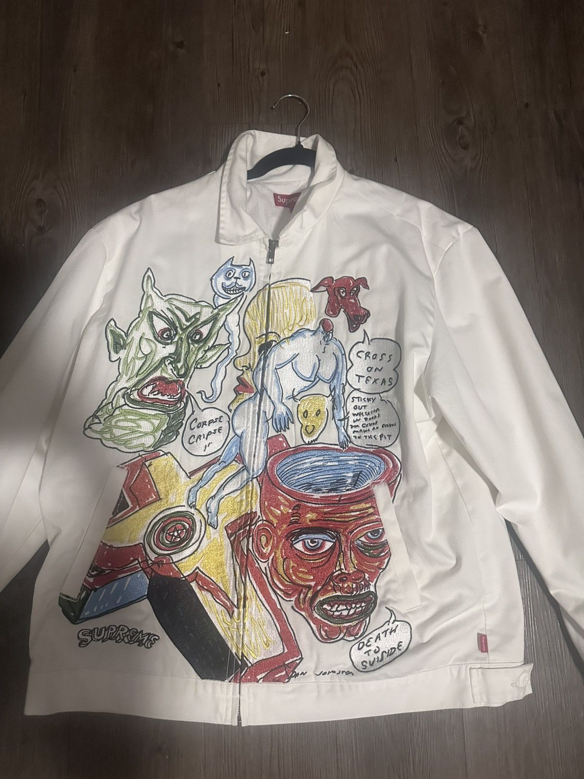 Supreme Supreme Daniel Johnston Jacket Size US L / EU 52-54 / 3 - 3 Thumbnail