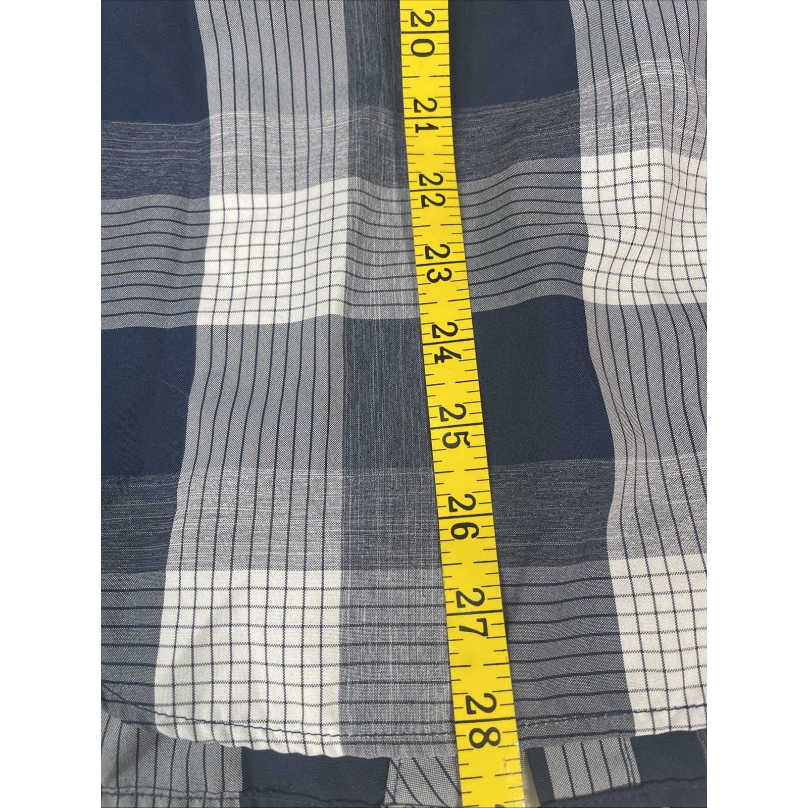 Orvis Orvis Shirt Men's MED Blue Plaid Button down short sleeve Size US M / EU 48-50 / 2 - 5 Thumbnail