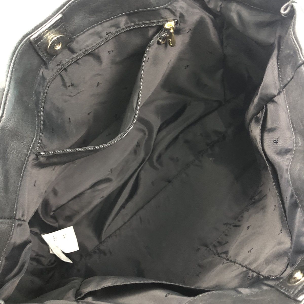 agnes b. AGNES B. FULL LEATHER SHOPPING TOTE BAG Size ONE SIZE - 8 Thumbnail