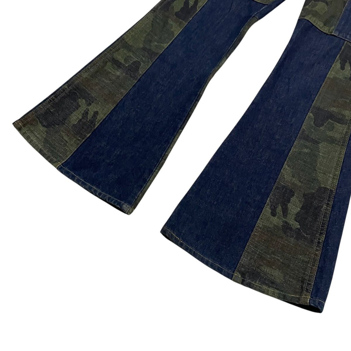 Hysteric Glamour ORIGINAL MADE IN JAPAN FLARED BUSH PANT CAMOUFLAGE RARE Size US 28 / EU 44 - 4 Thumbnail