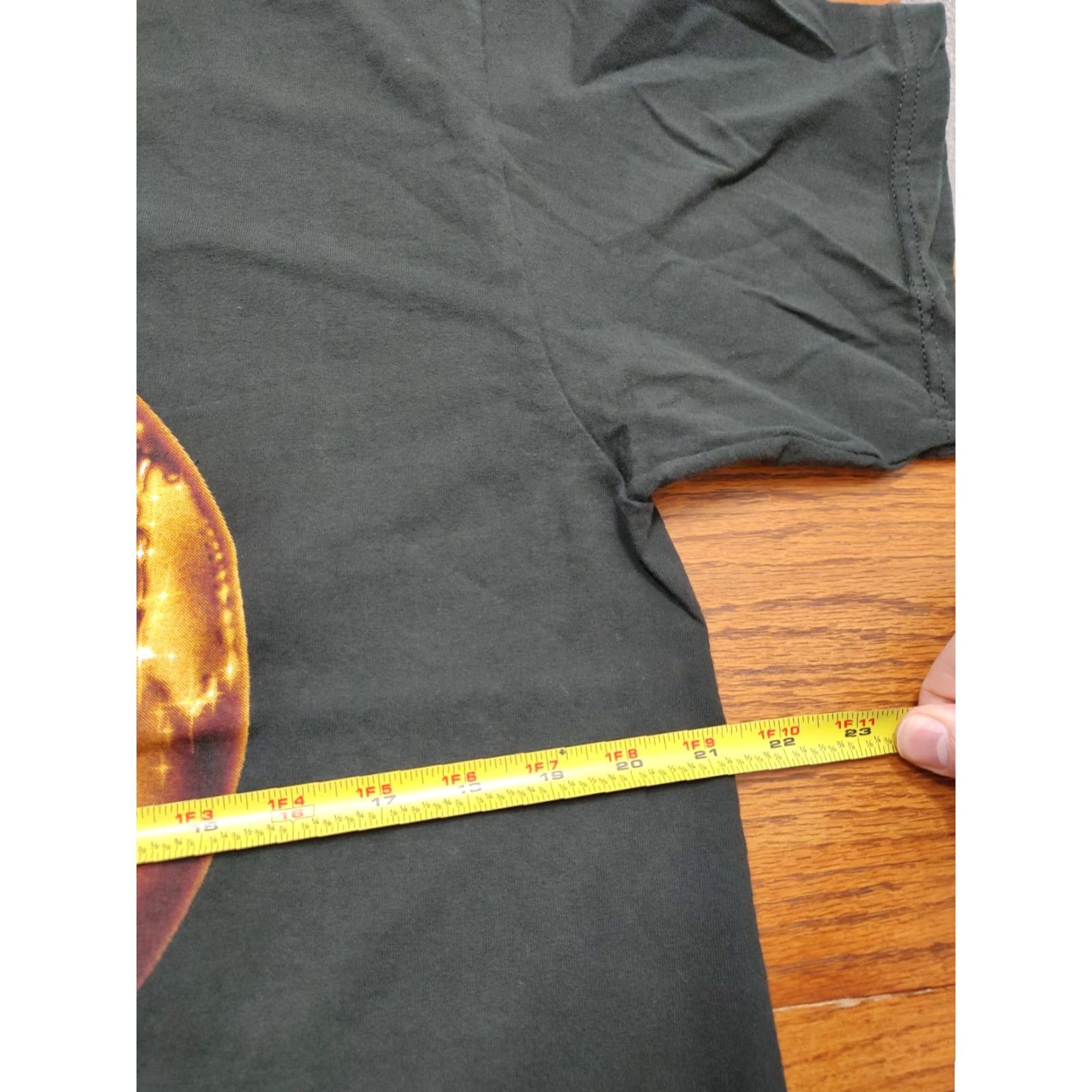 Vintage VINTAGE Mark Of The Millennium T Shirt Black CSA Mens Large Crew Neck Short Sleeve 90s USA Holiday Graphic Tee Size US L / EU 52-54 / 3 - 6 Thumbnail