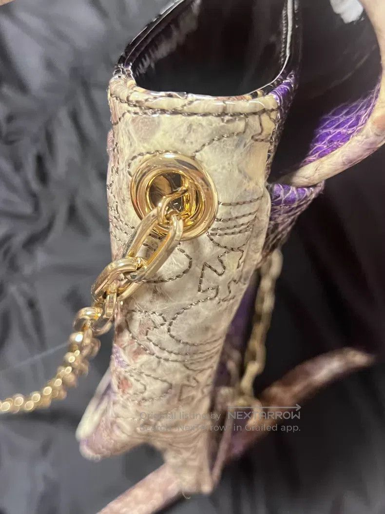 Vivienne Westwood Vivienne Westwood size OS Snake纹 logo chain bag, large size Size ONE SIZE - 6 Thumbnail