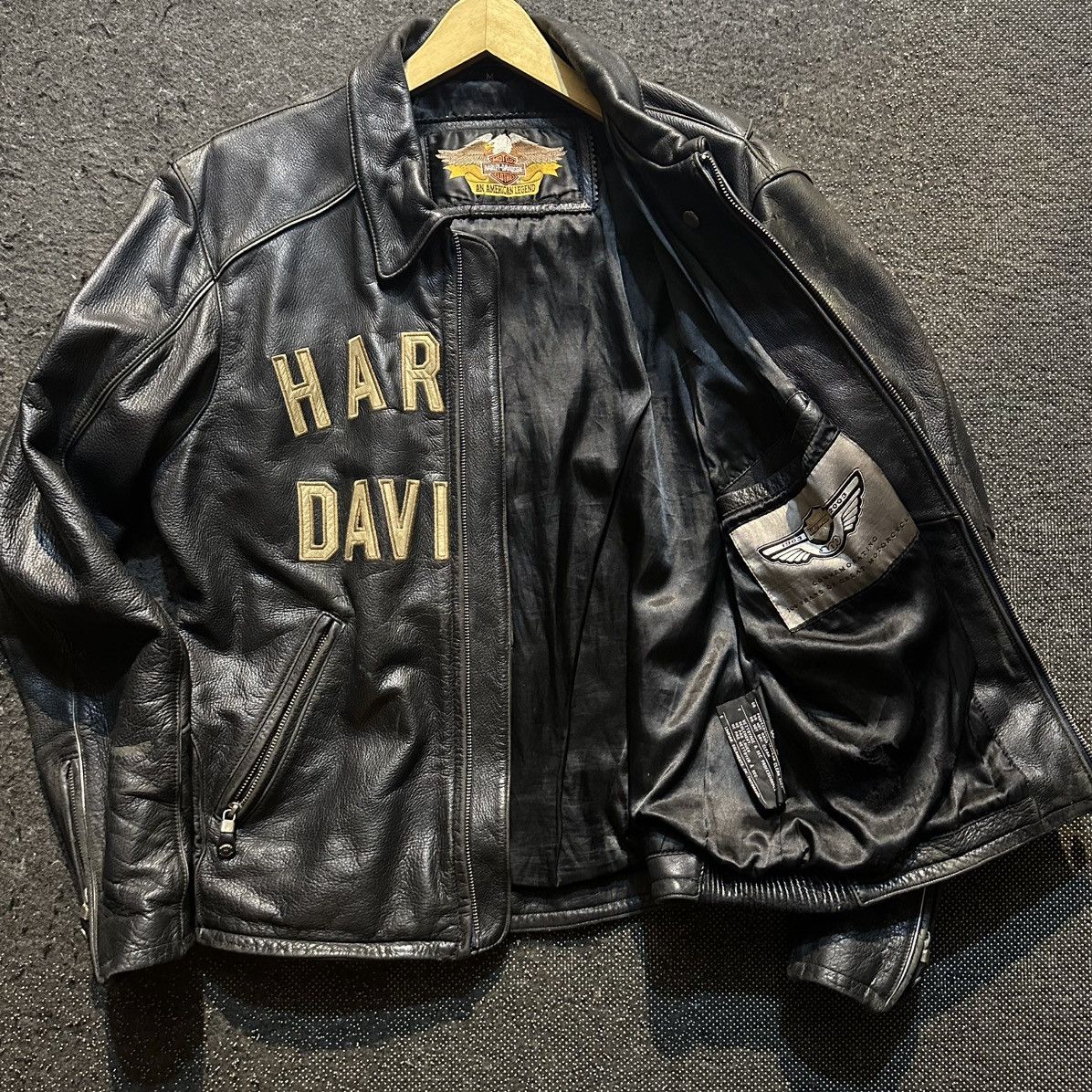 Harley Davidson Vtg Harley Davidson Leather Jacket Size US M / EU 48-50 / 2 - 6 Thumbnail