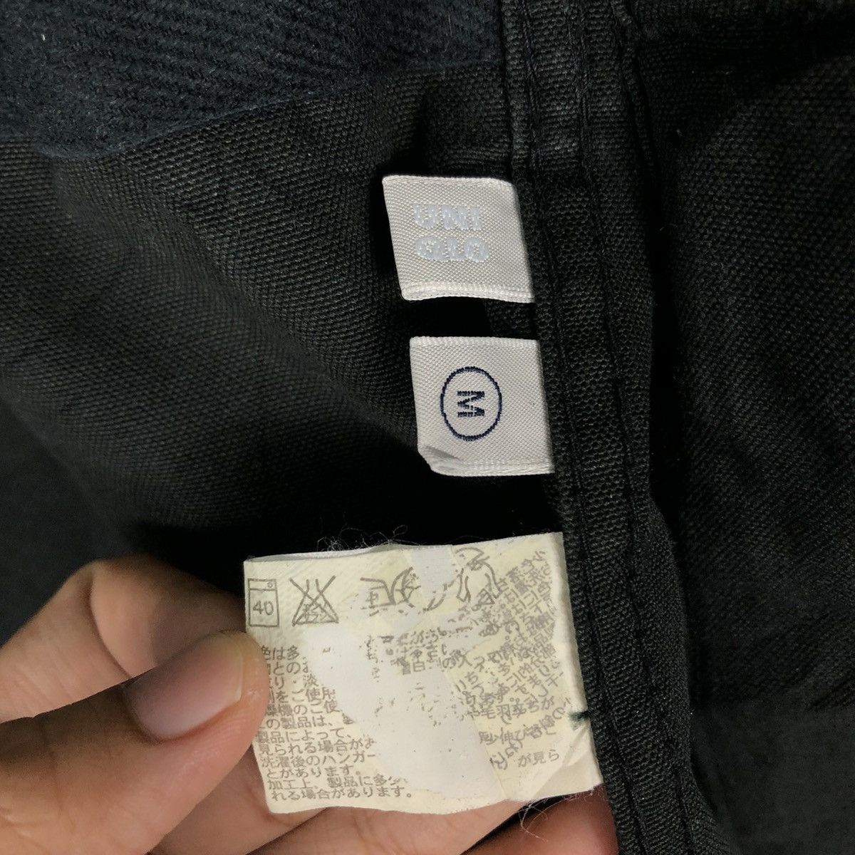 Japanese Brand 🔥Vintage Chore Jacket Rich Black Uniqlo Japan Issey Miyake Size US M / EU 48-50 / 2 - 17 Thumbnail