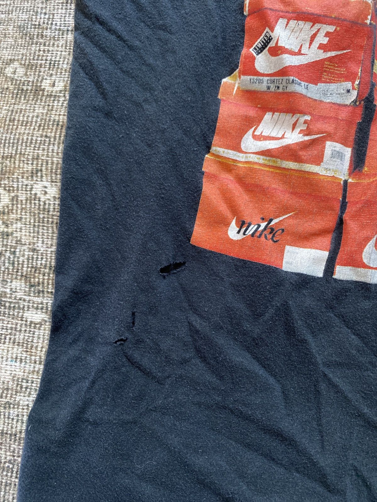Nike × Vintage Nike Shoebox Graphic Tee Size US XL / EU 56 / 4 - 5 Thumbnail