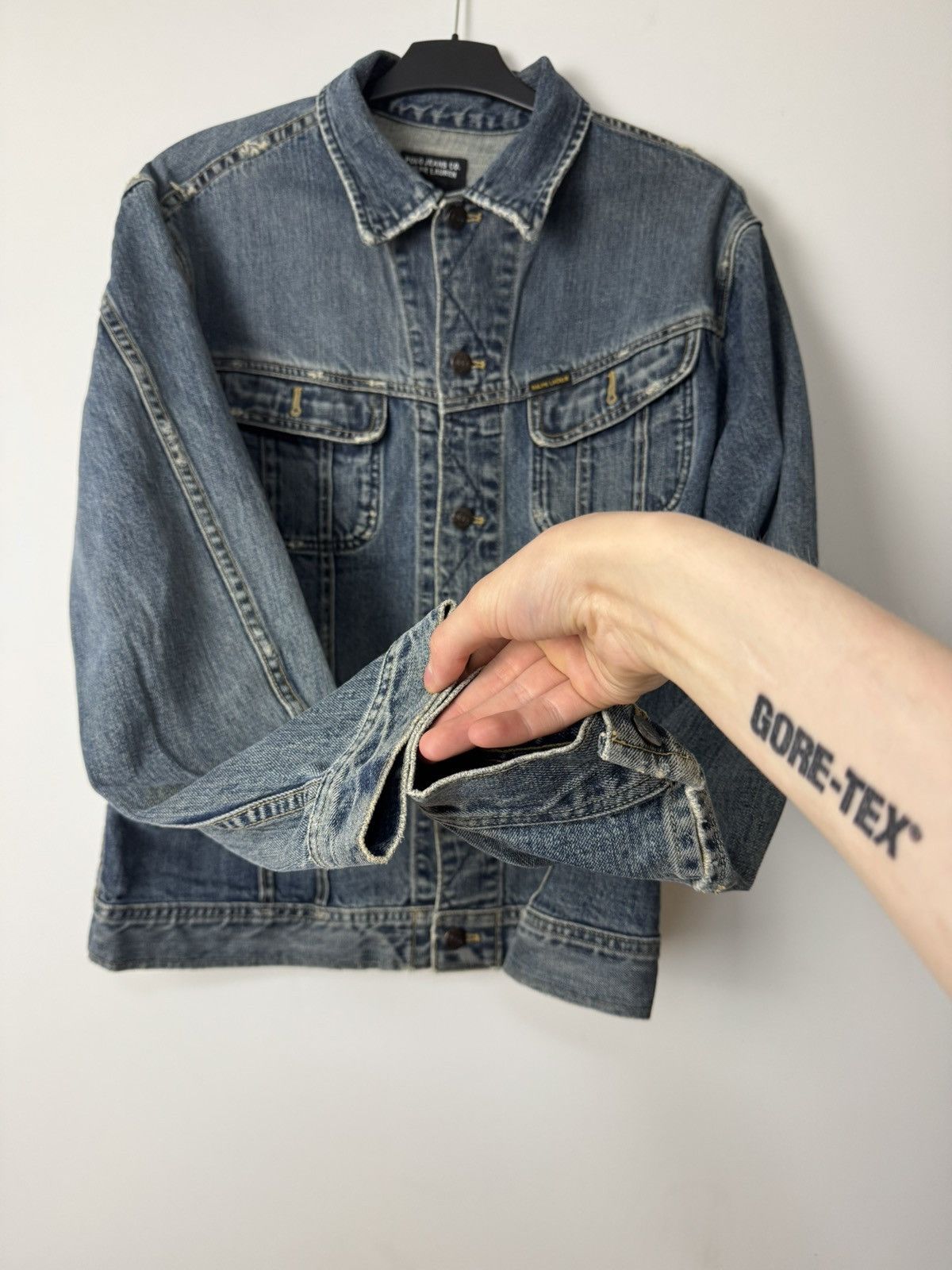 Polo Ralph Lauren Vintage Polo Ralph Lauren jeans co denim jacket streetwear Size US L / EU 52-54 / 3 - 12 Thumbnail