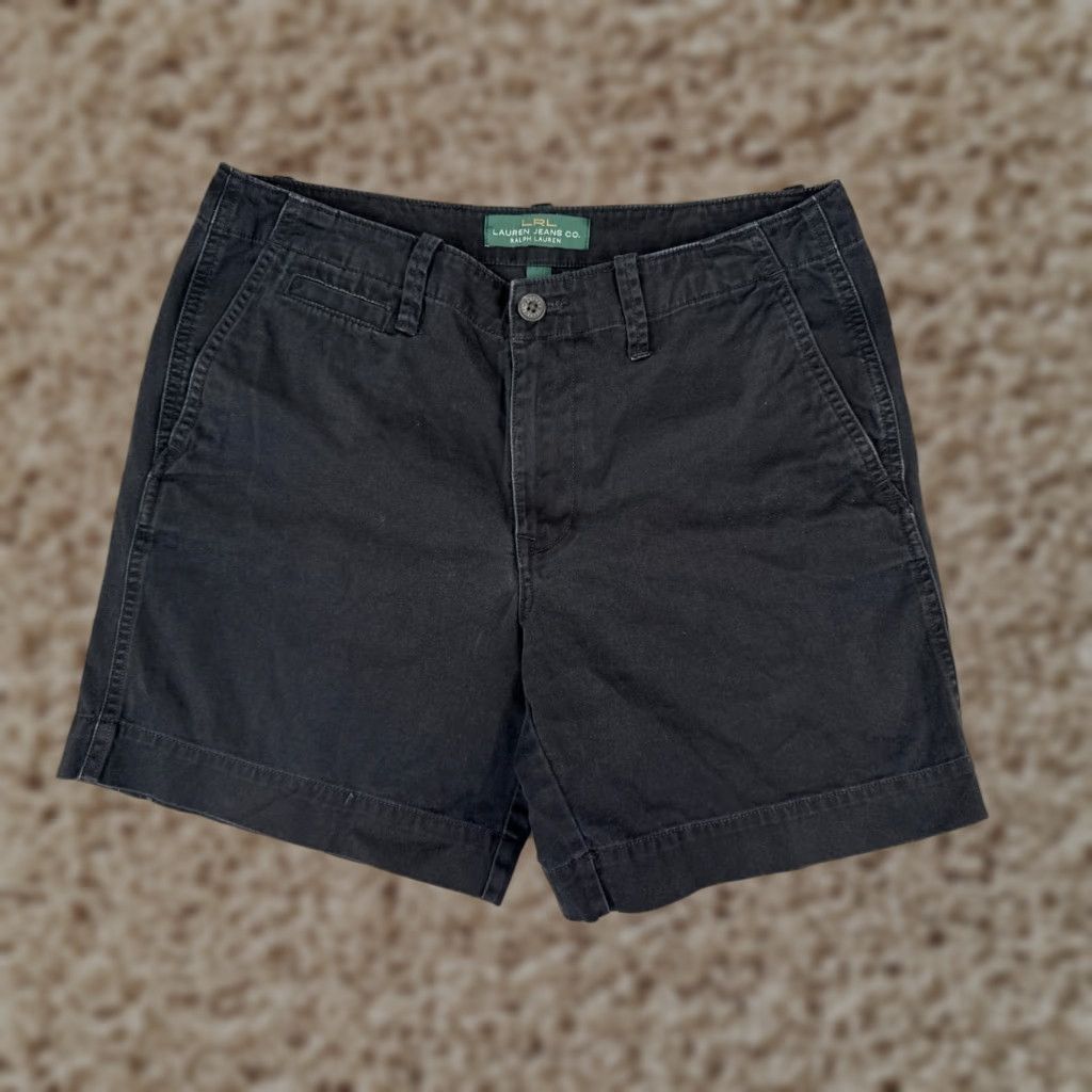 Ralph Lauren Lauren Ralph Lauren Shorts Women 2P Petite Black 100% Cotton Twill Chino Hiking Camp 26x6 Womens Size 26" / US 2 / IT 38 - 1 Thumbnail